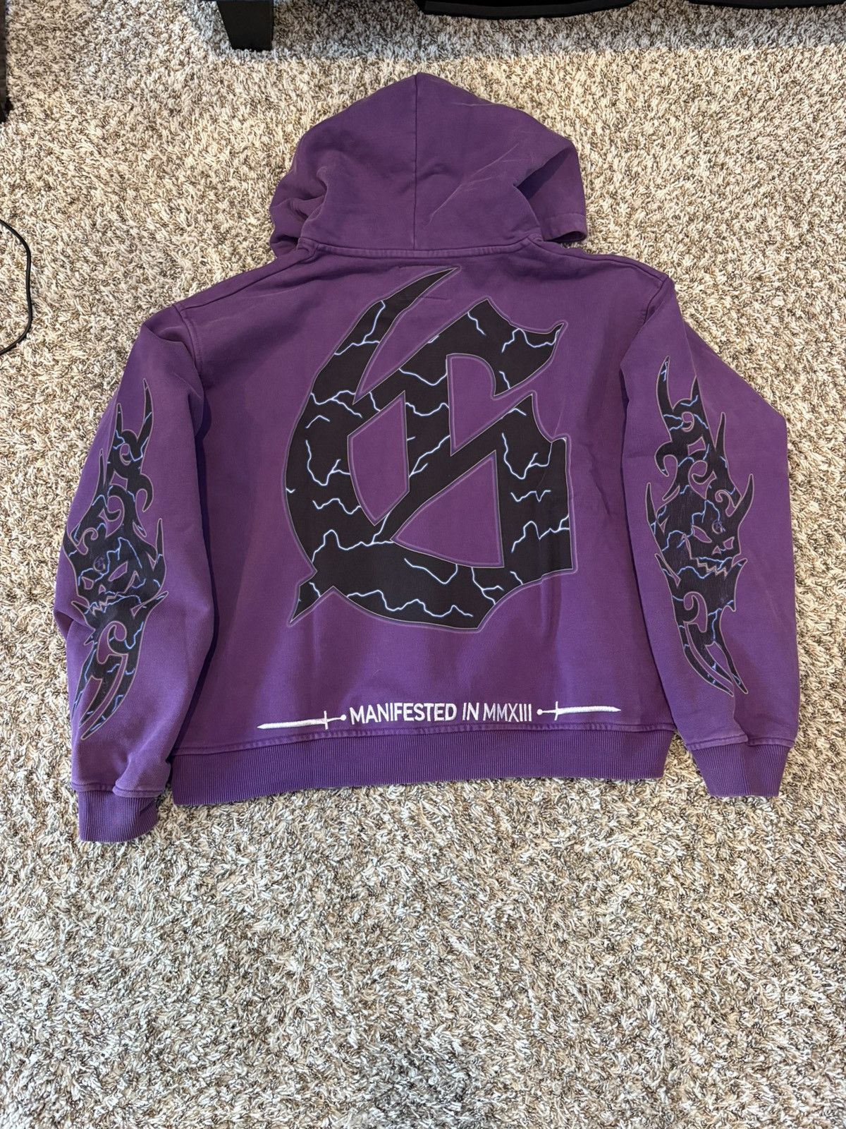 Godspeed B.M.X. Hoodie (Purple) Size US S / EU 44-46 / 1 - 6 Thumbnail