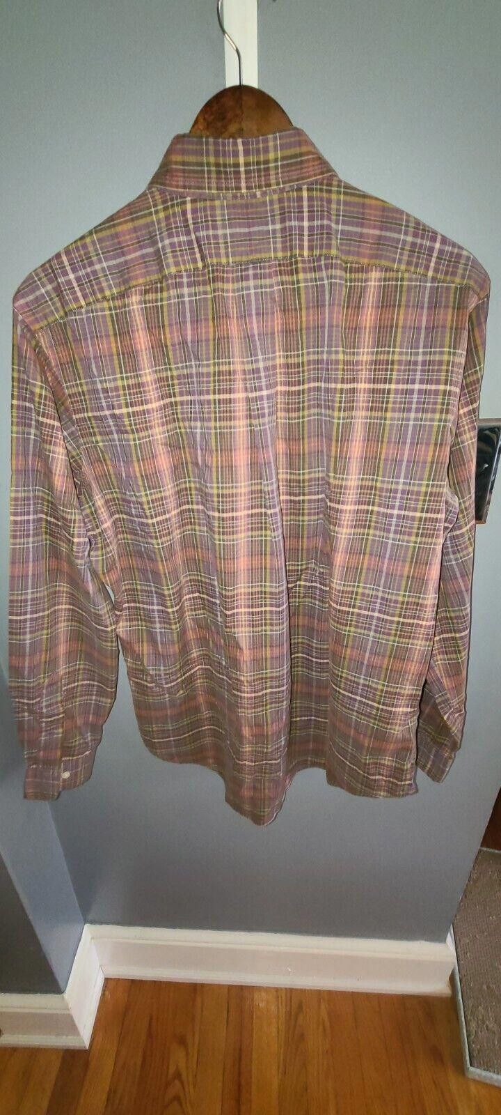 Lauren Ralph Lauren Ralph Lauren Men's Shirt Medium 15 1/2 Classic Fit Plaid Size US M / EU 48-50 / 2 - 6 Thumbnail