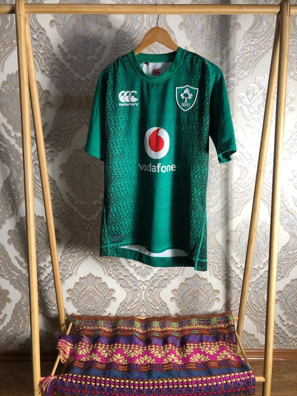 Canterbury of New Zealand × Vintage VERY RARE CANTERBURY IRELAND RETRO RUGBY JERSEY BLOKECORE Size US L / EU 52-54 / 3 - 2 Thumbnail