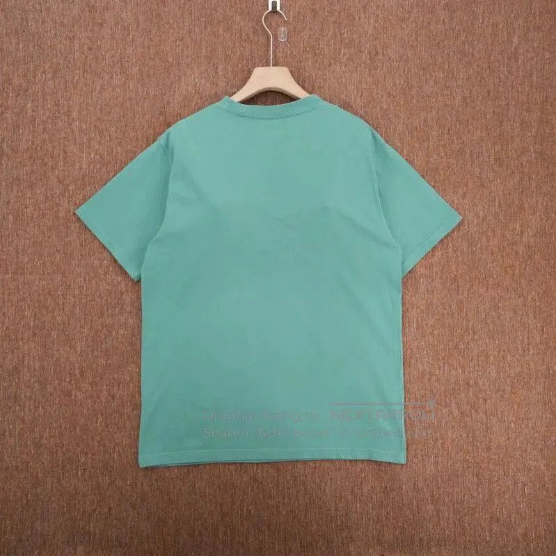 Dior Dior Green Logo Embroidered Short Sleeve T-Shirt . Size US L / EU 52-54 / 3 - 2 Thumbnail