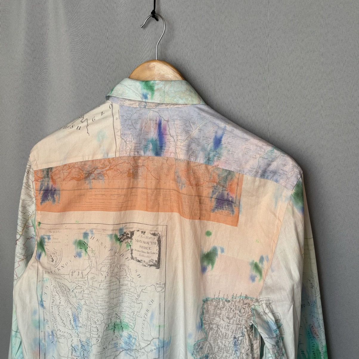 Paul Smith Paul smith rare shirt map button up medium Size US M / EU 48-50 / 2 - 7 Thumbnail