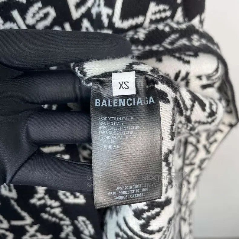 Balenciaga Balenciaga Hat Xs Size Black and White Size US XS / EU 42 / 0 - 4 Thumbnail