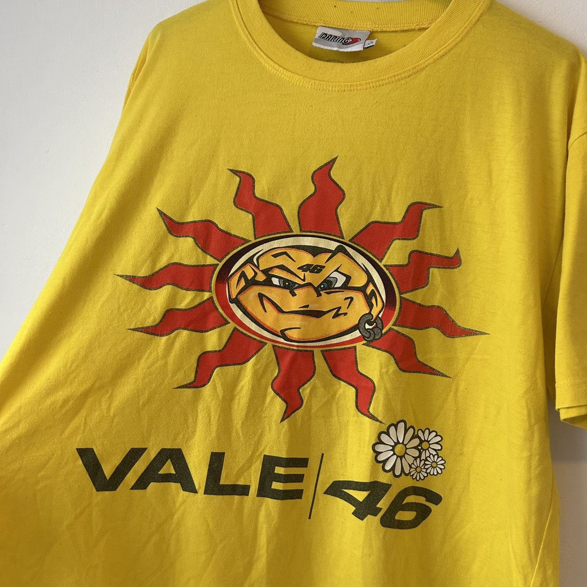 Formula 1 × NASCAR × Vintage Valentino Rossi 46 t-shirt The Doctor sun yellow Size US L / EU 52-54 / 3 - 4 Thumbnail