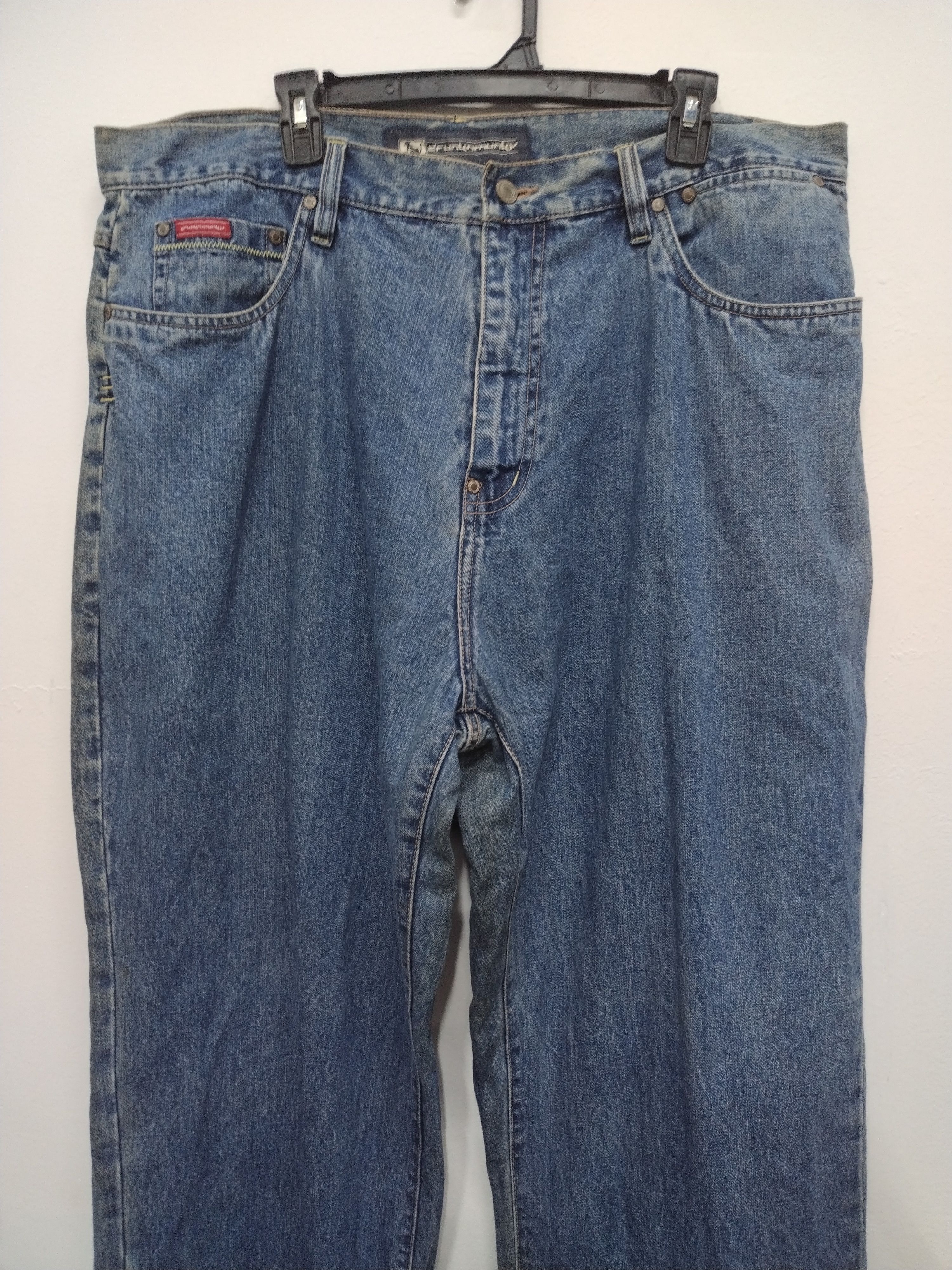 DrunknMunky Big size Drunknmunky Baggy Jeans straight cut loose Size US 40 / EU 56 - 6 Thumbnail