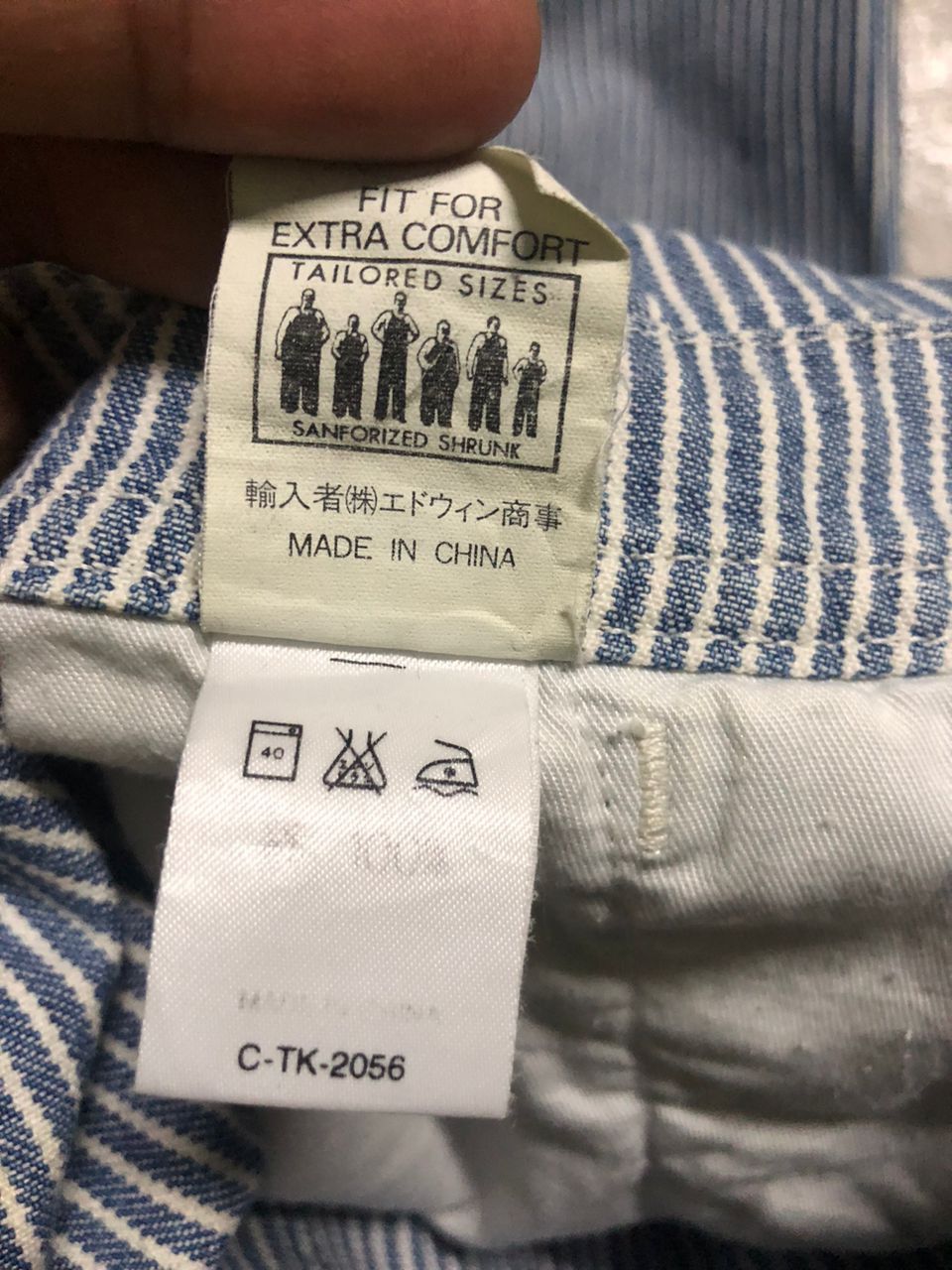 Lee Lee Hickory Jumpsuit Coveralls Workers Size US 32 / EU 48 - 17 Thumbnail