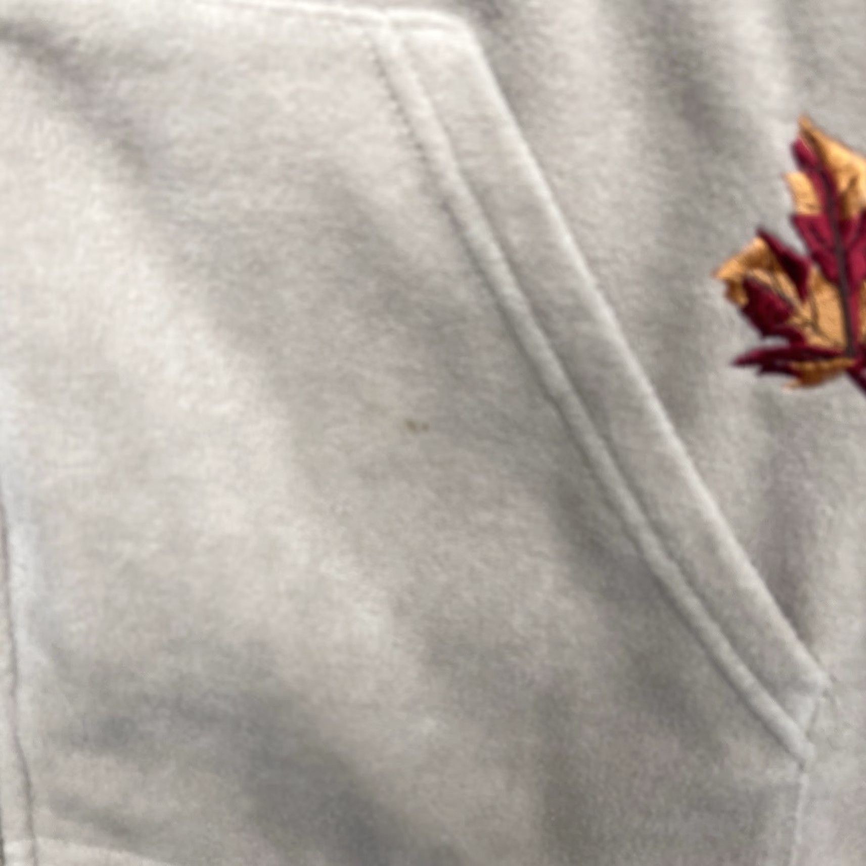 Vintage Nick & Sarah Jacket Womens Large Tan Embroidered Full Zip Up Hooded Mid-Length Floral Fall Bohemian Womens Size L / US 10 / IT 46 - 4 Thumbnail