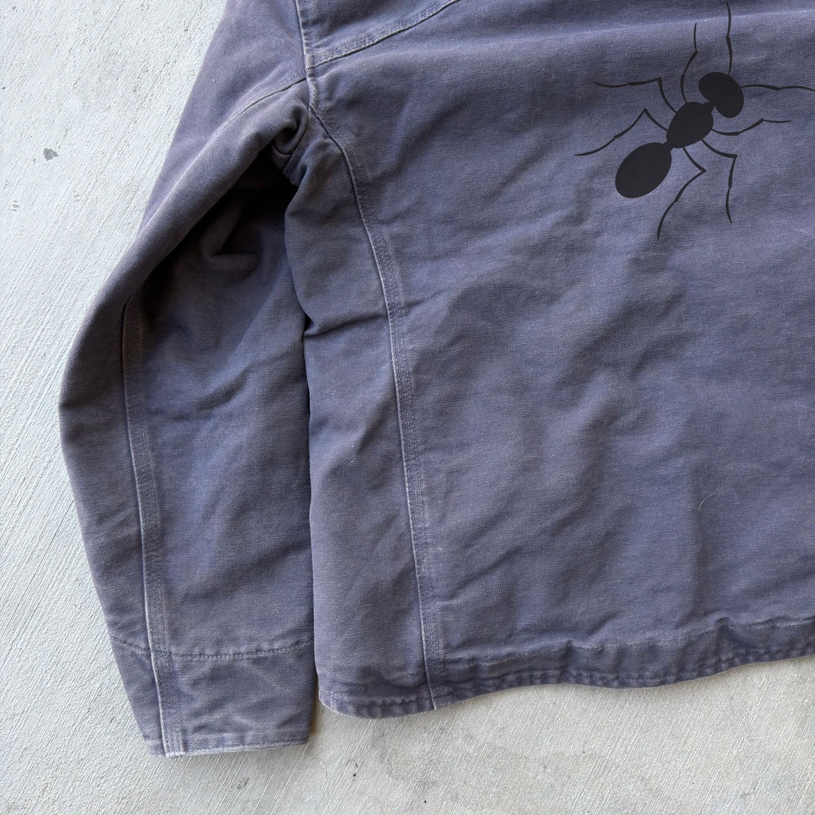 Carhartt × Vintage Carhartt purple Sherpa button up work wear jacket Size US XS / EU 42 / 0 - 7 Thumbnail