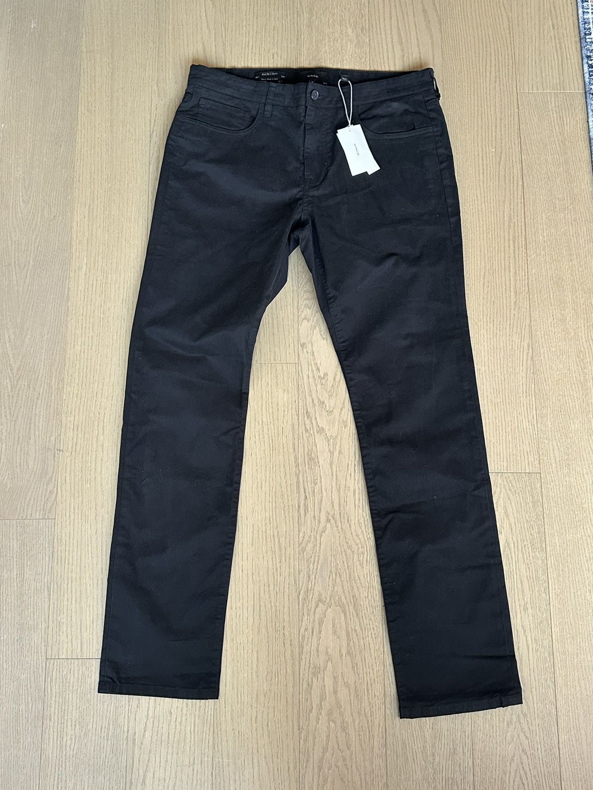 Vince Black Slim Fit Dylan Pants Size US 32 / EU 48 - 1 Thumbnail