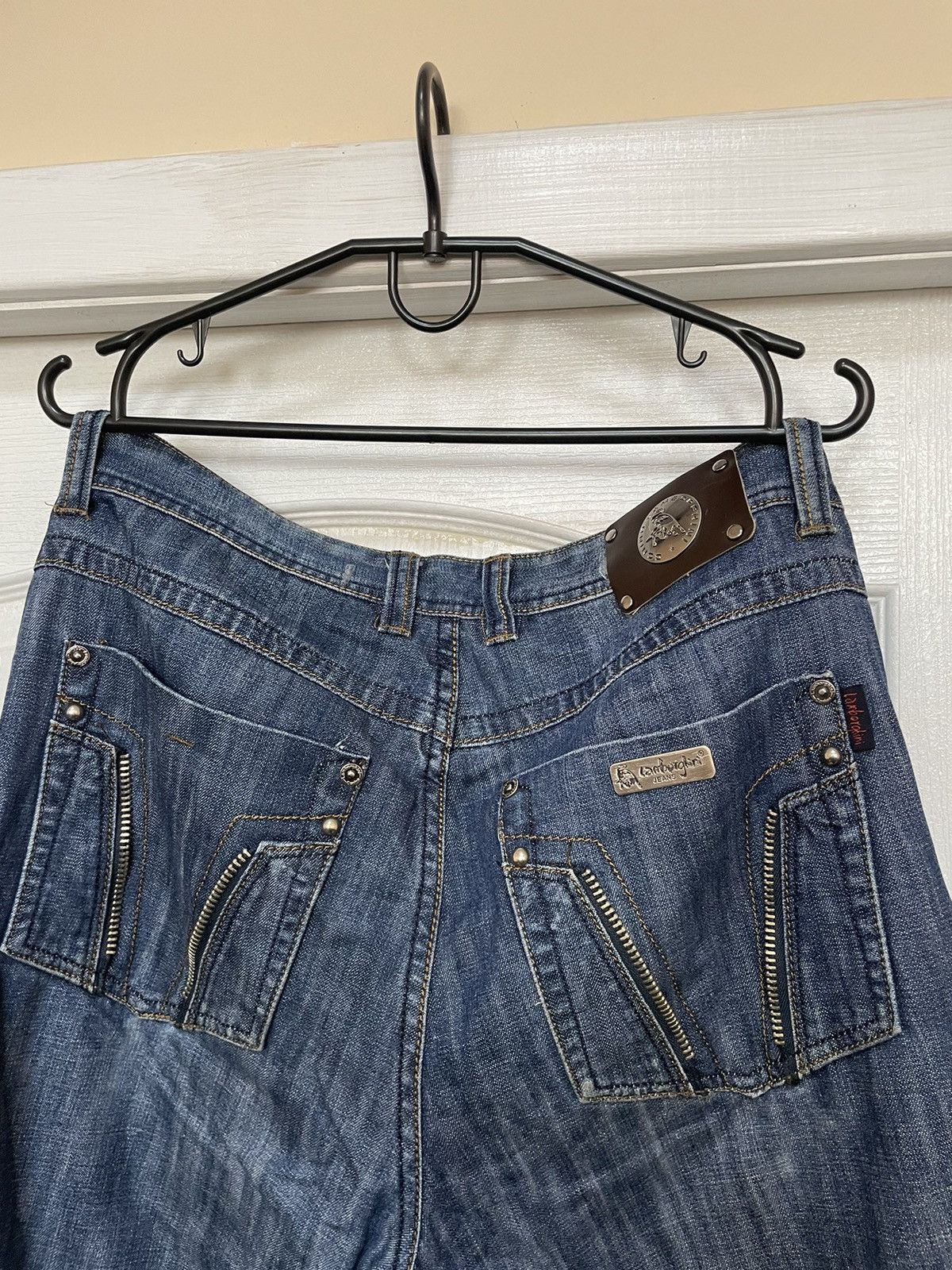 JNCO × Japanese Brand × Tonino Lamborghini RAP LAMBORGHINI Eminem underground fubu jeans southpole bagy Size US 34 / EU 50 - 2 Thumbnail