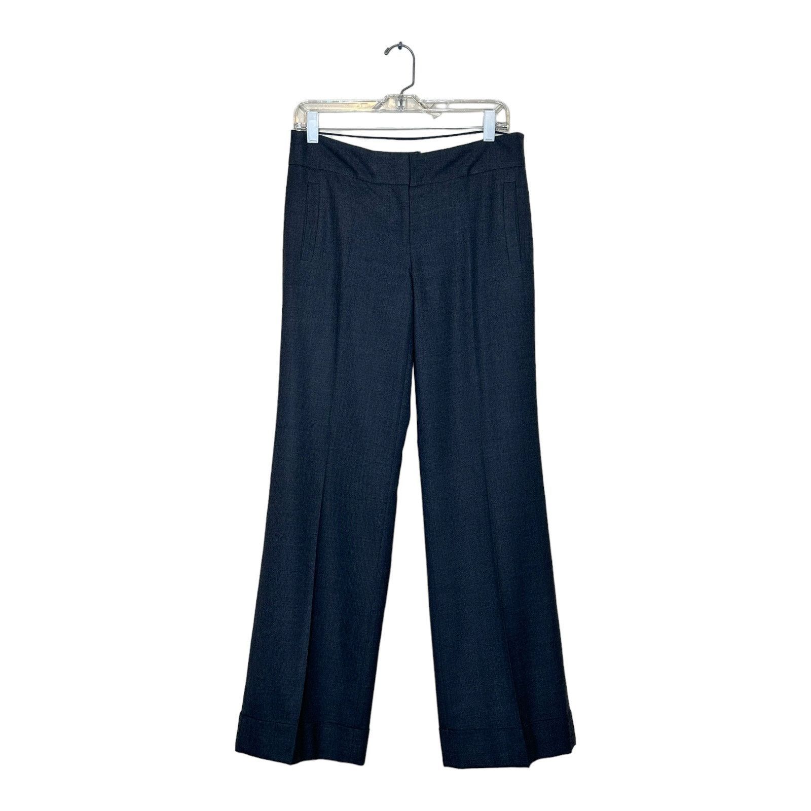 J.Crew J. Crew dark gray favorite fit wide legs pants size 4 Size 27" / US 4 / IT 40 - 10 Thumbnail