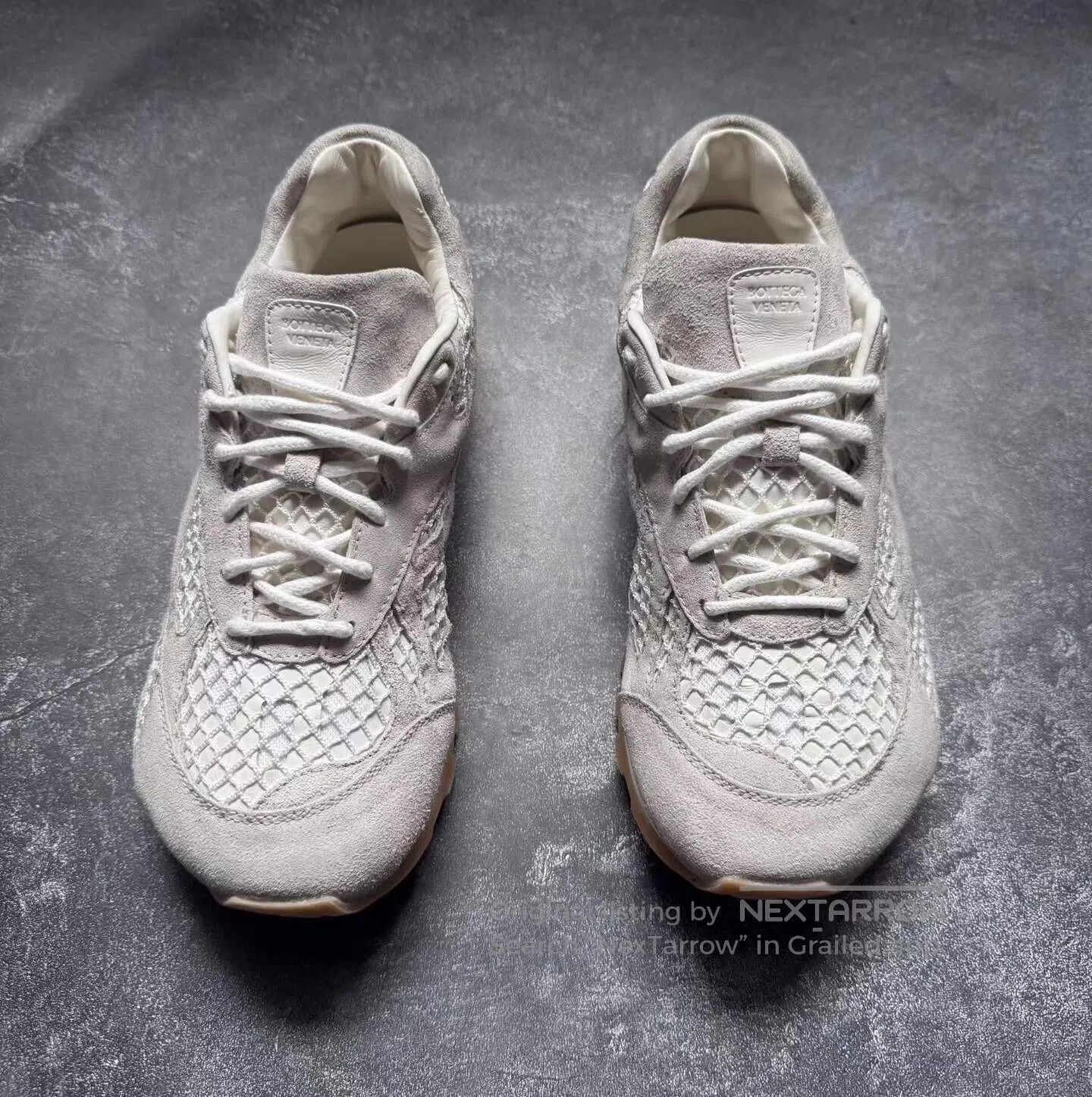 Bottega Veneta Bottega Veneta Grey Suede Sneakers| Size US 7.5 / IT 37.5 - 1 Thumbnail