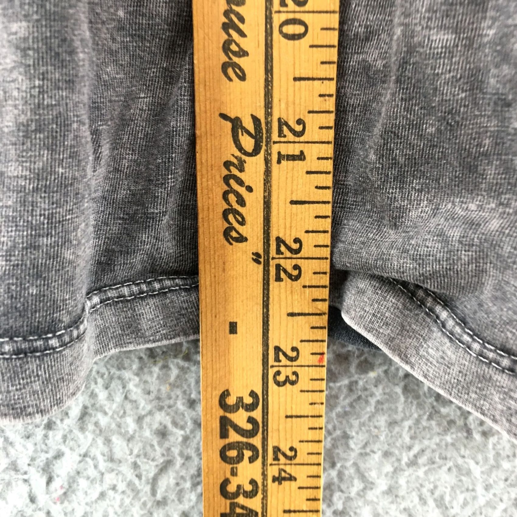 Vintage Andfinally Cropped Top Tee Tshirt Womens 8 Gray Crew Neck Short Sleeve Casual Shirt Adult Regular Women's Size M / US 6-8 / IT 42-44 - 5 Thumbnail