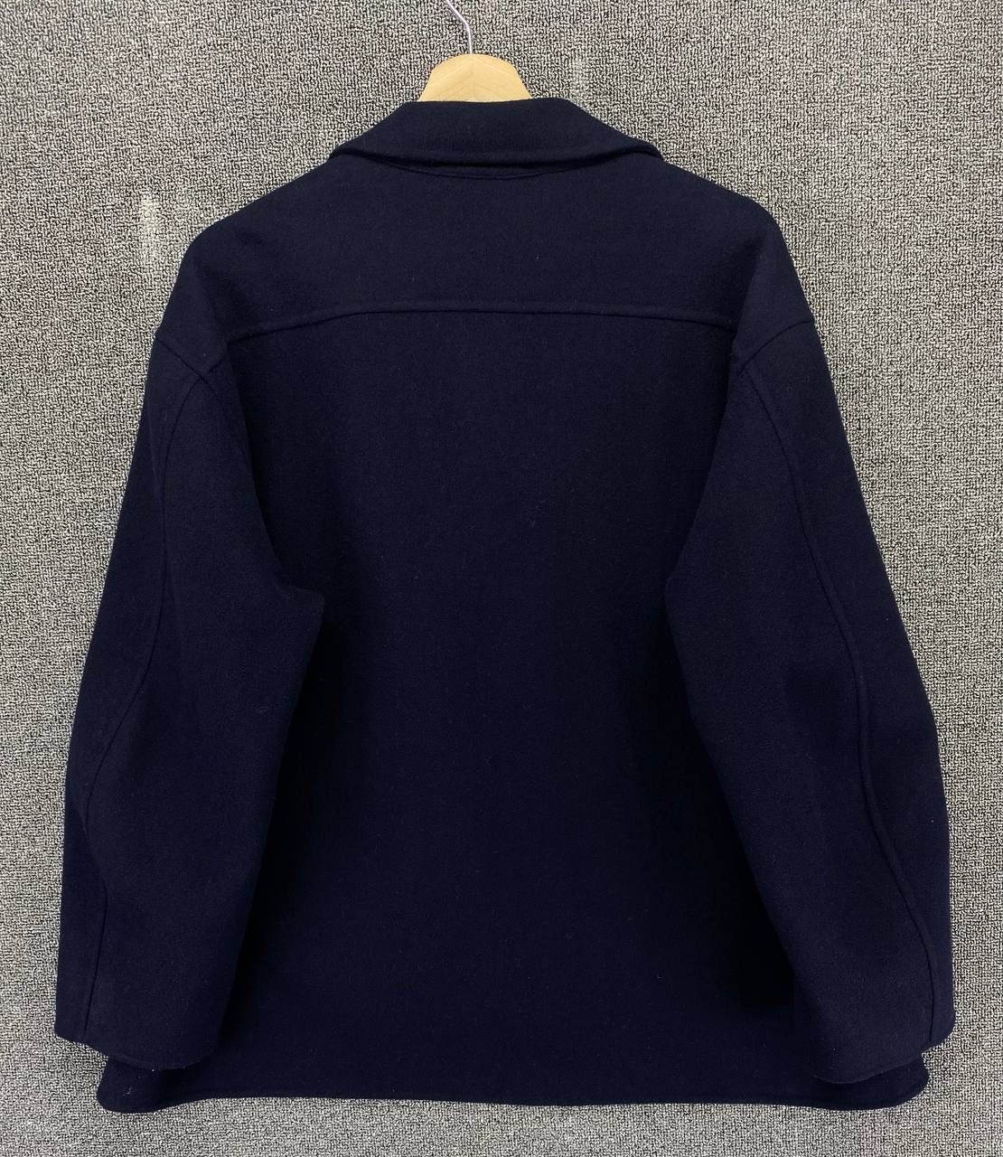 Jil Sander Jill Sander x Uniqlo Beigi Wool Coat Jacket Size L / US 10 / IT 46 - 10 Thumbnail