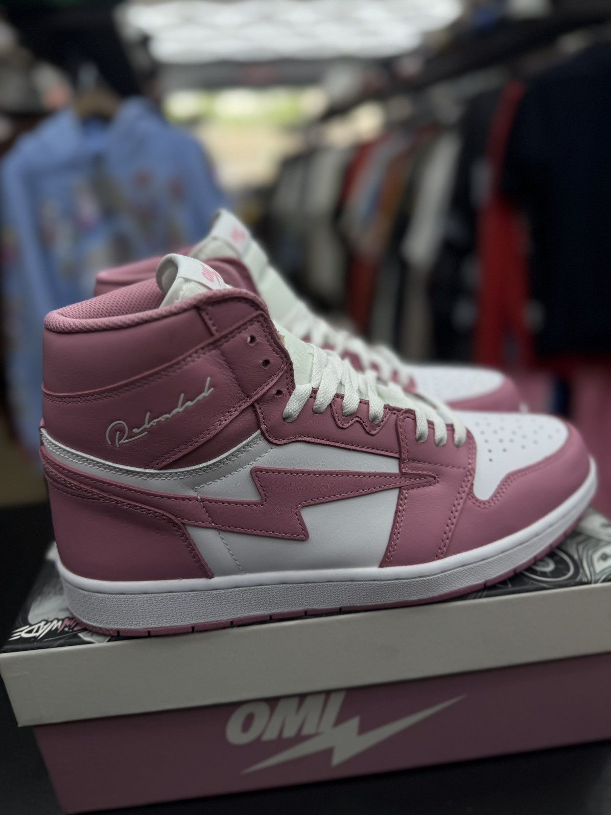 Designer OMI In Hellcat Sneakers Pink Size 13US Size US 13 / EU 46 - 11 Thumbnail