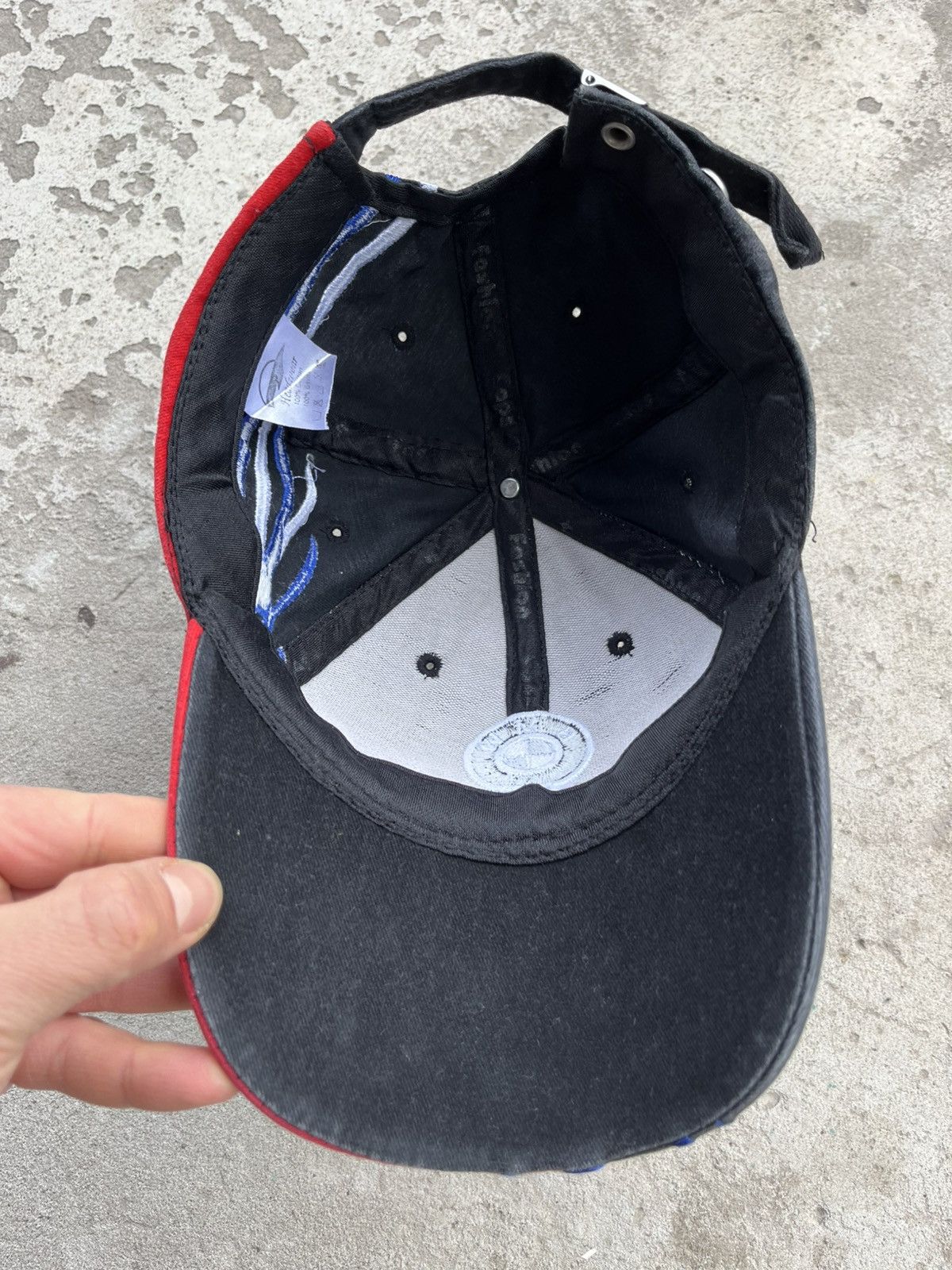 BMW × Vintage Vintage BMW Racing Flames Cap Hat Y2K like Vetements Yeezy Size ONE SIZE - 9 Thumbnail
