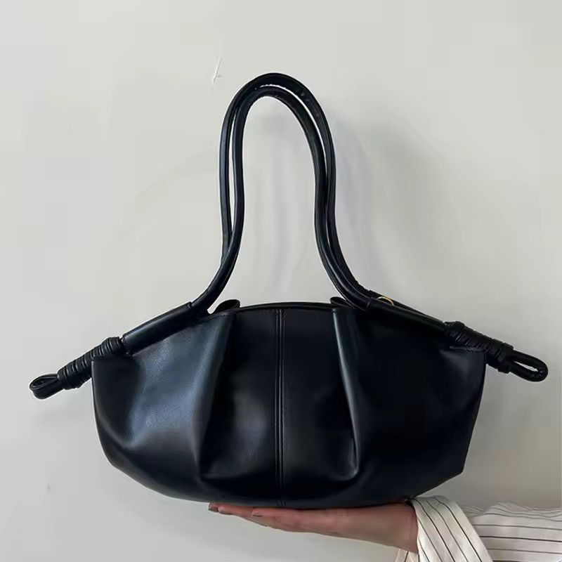 Other PU Leather Irregular Shoulder Luxury Style Textured Bag Size ONE SIZE - 2 Thumbnail