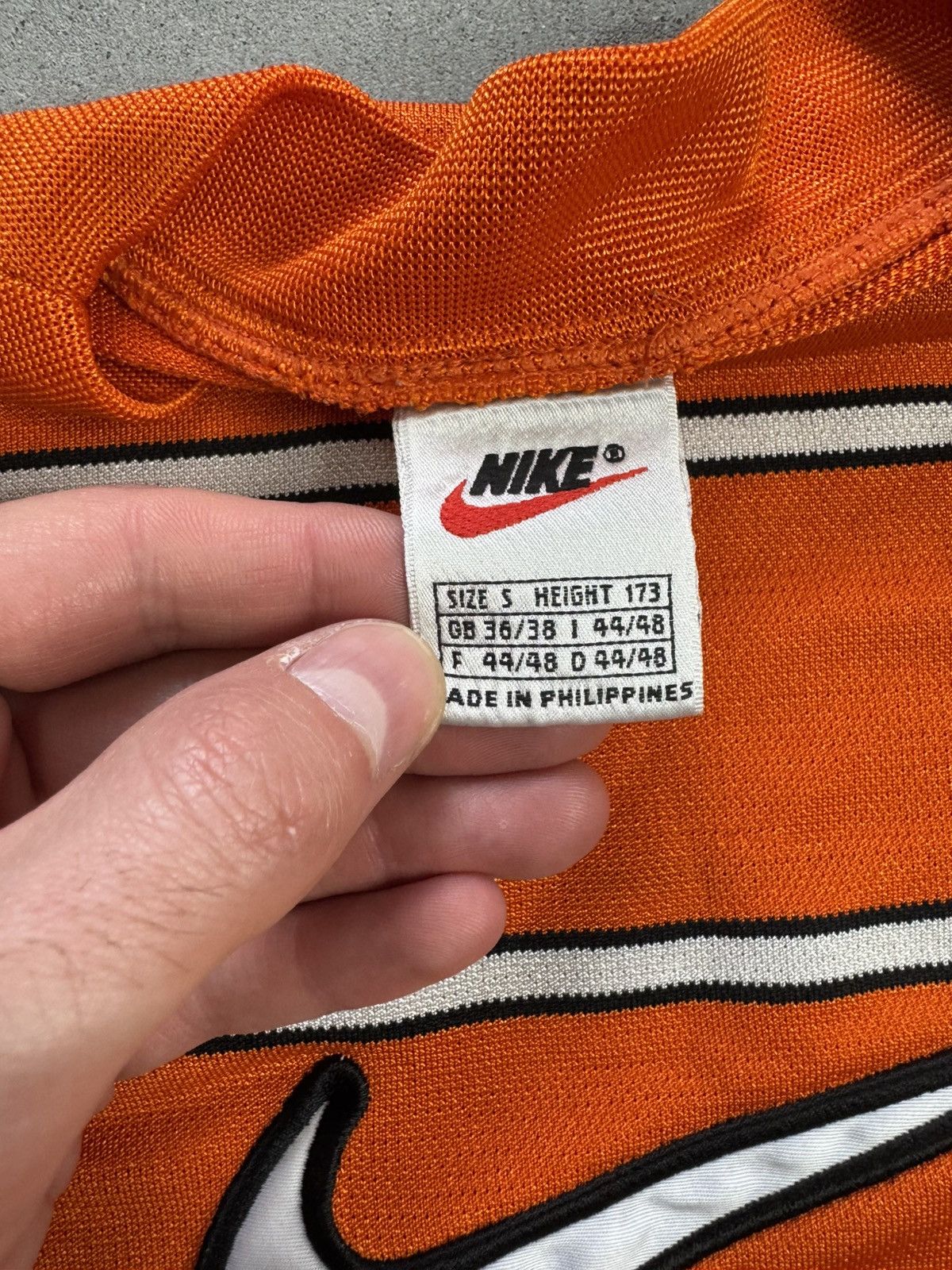 Nike × Vintage Vintage Nike big logo t shirt 90s Size US S / EU 44-46 / 1 - 3 Thumbnail