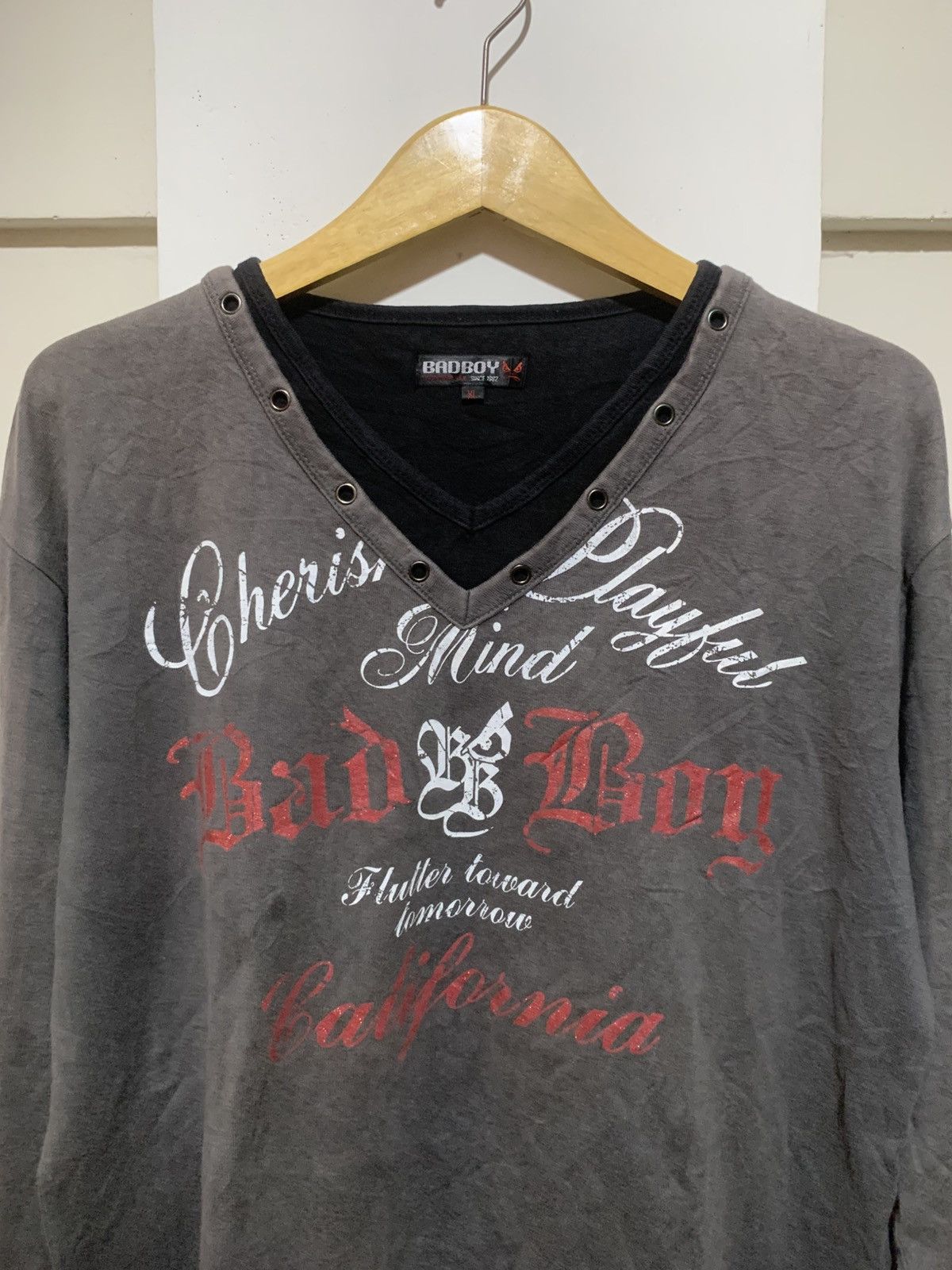 14th Addiction Japanese Bad Boys DoubleLayer LGB Vale Style Long Sleeve Tee Size US XL / EU 56 / 4 - 7 Thumbnail