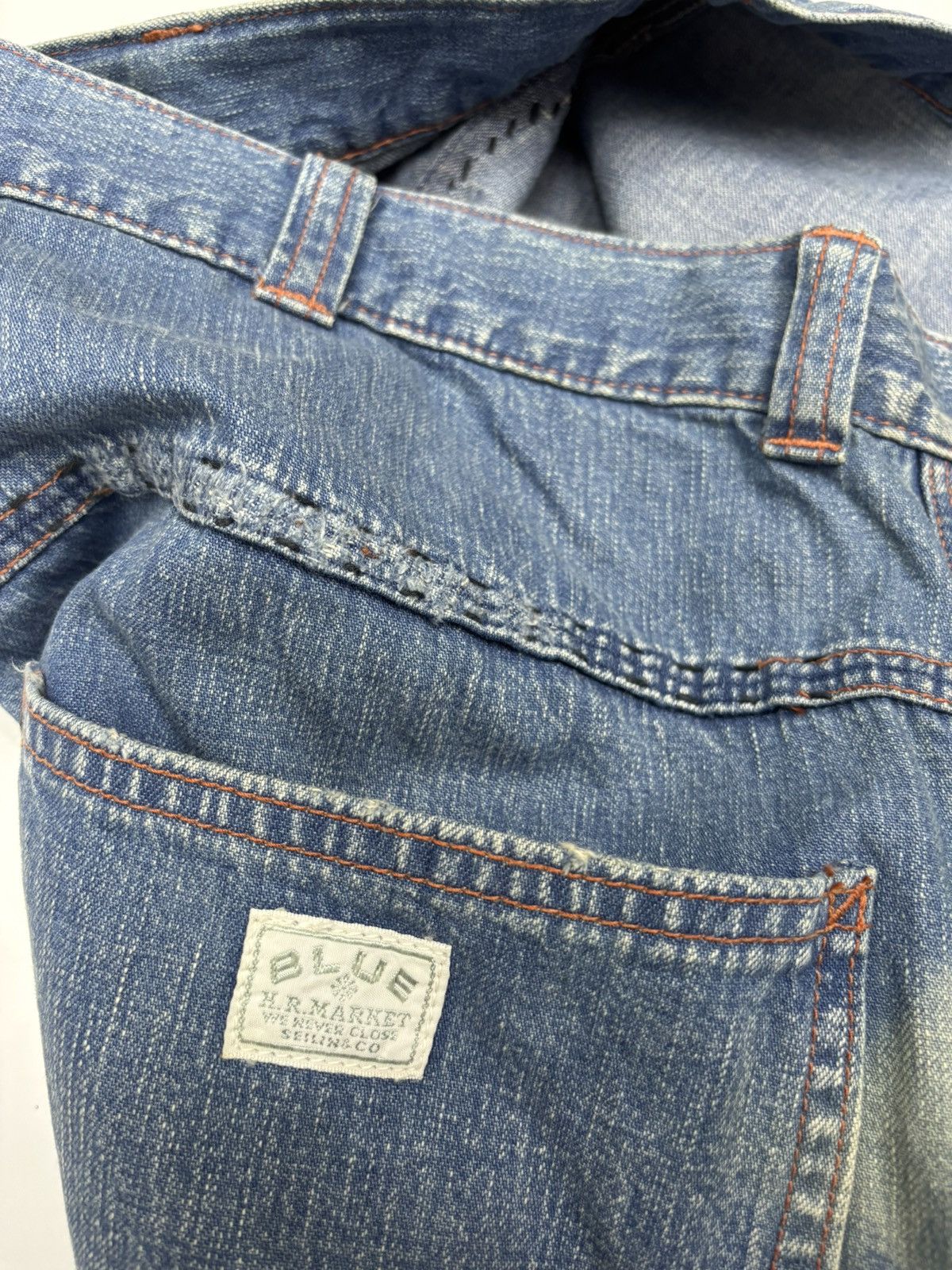 Kapital RARE‼️ BORO SASHIKO PATCHWORK BAGGY JEANS BLUE BLUE JAPAN Size US 34 / EU 50 - 10 Thumbnail
