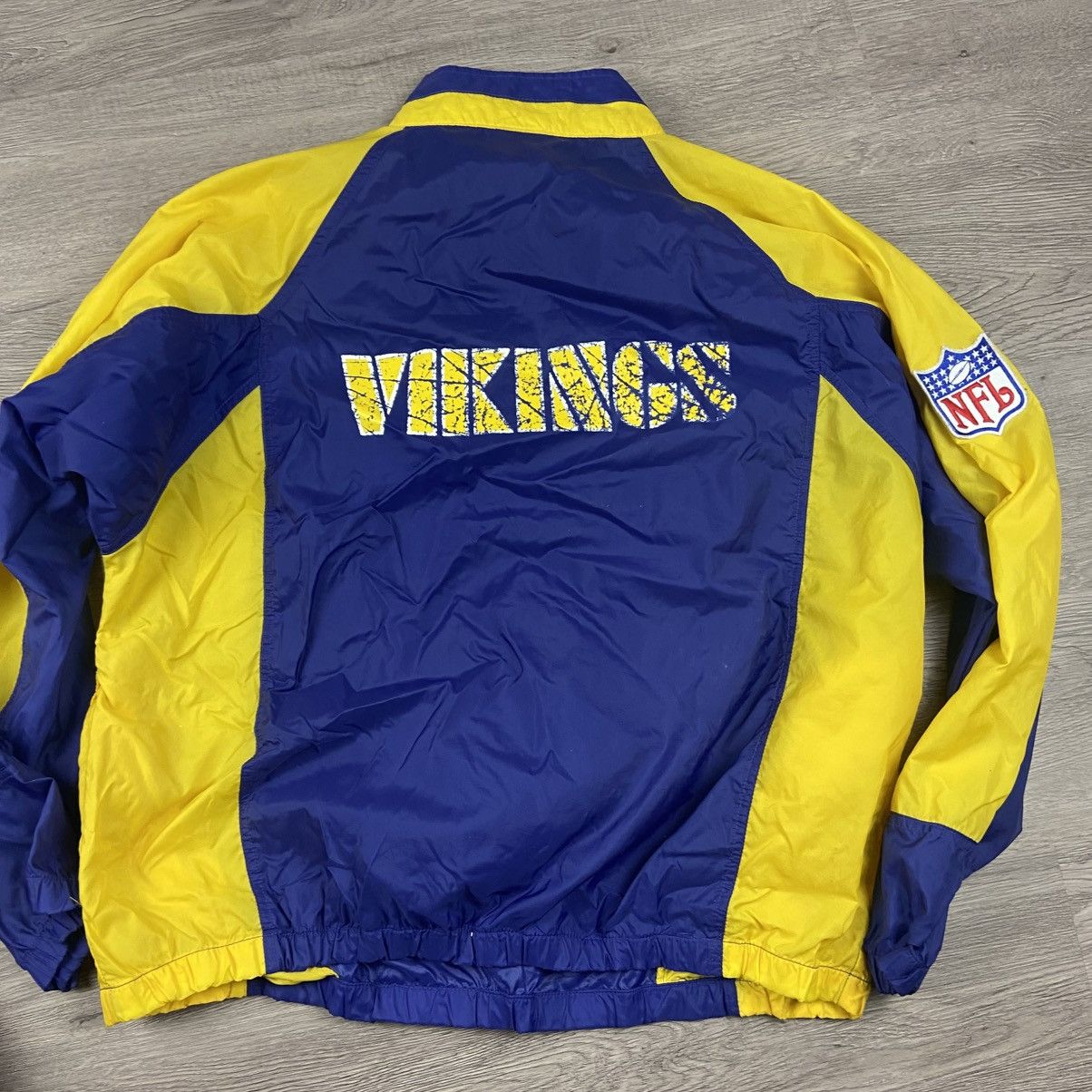 Apex One Vtg Apex One Minnesota Vikings lightweight windbreaker XL Size US XL / EU 56 / 4 - 1 Thumbnail