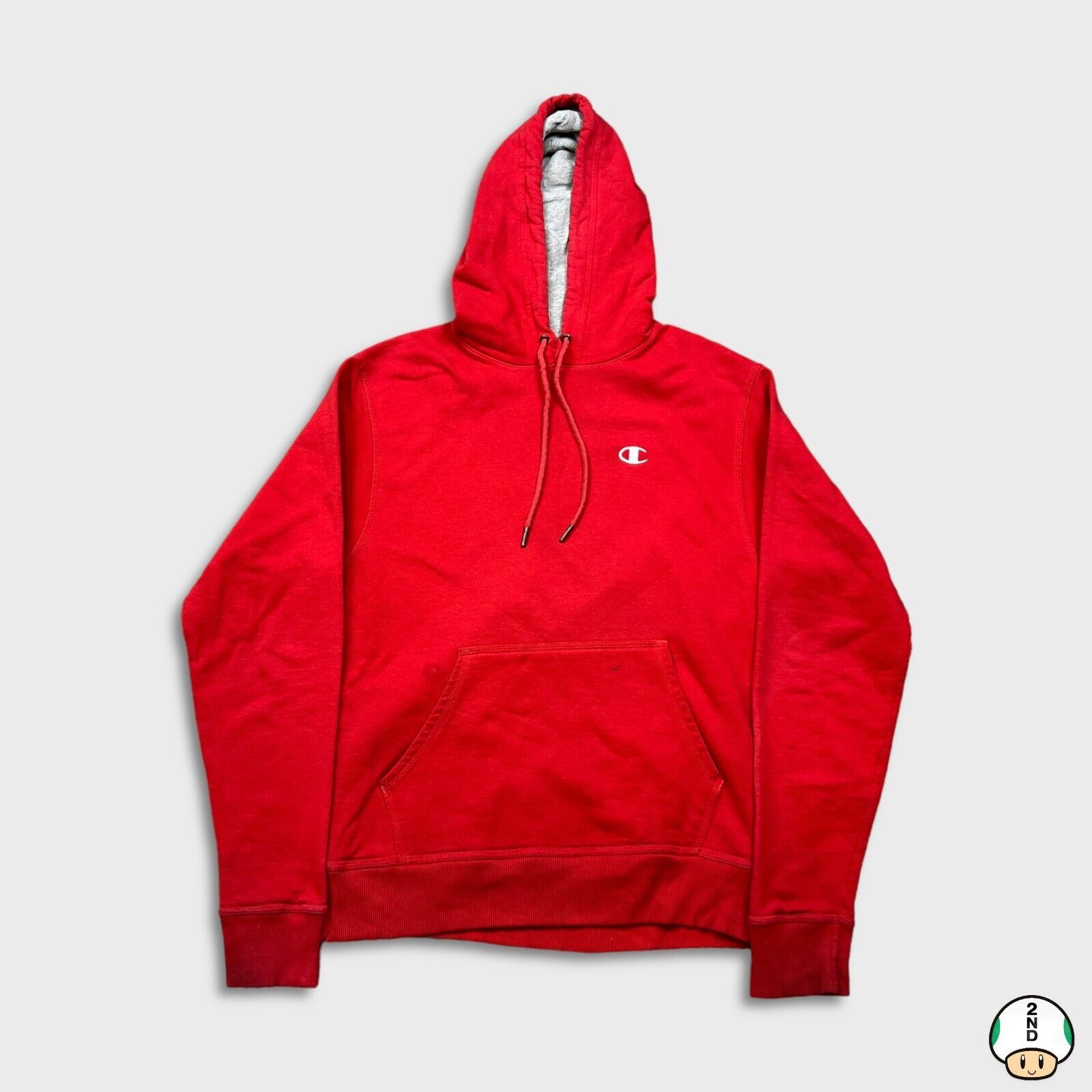 Champion × Vintage Champion Hoodie Small Authentic Pullover Hooded Sweatshirt Size US S / EU 44-46 / 1 - 1 Thumbnail