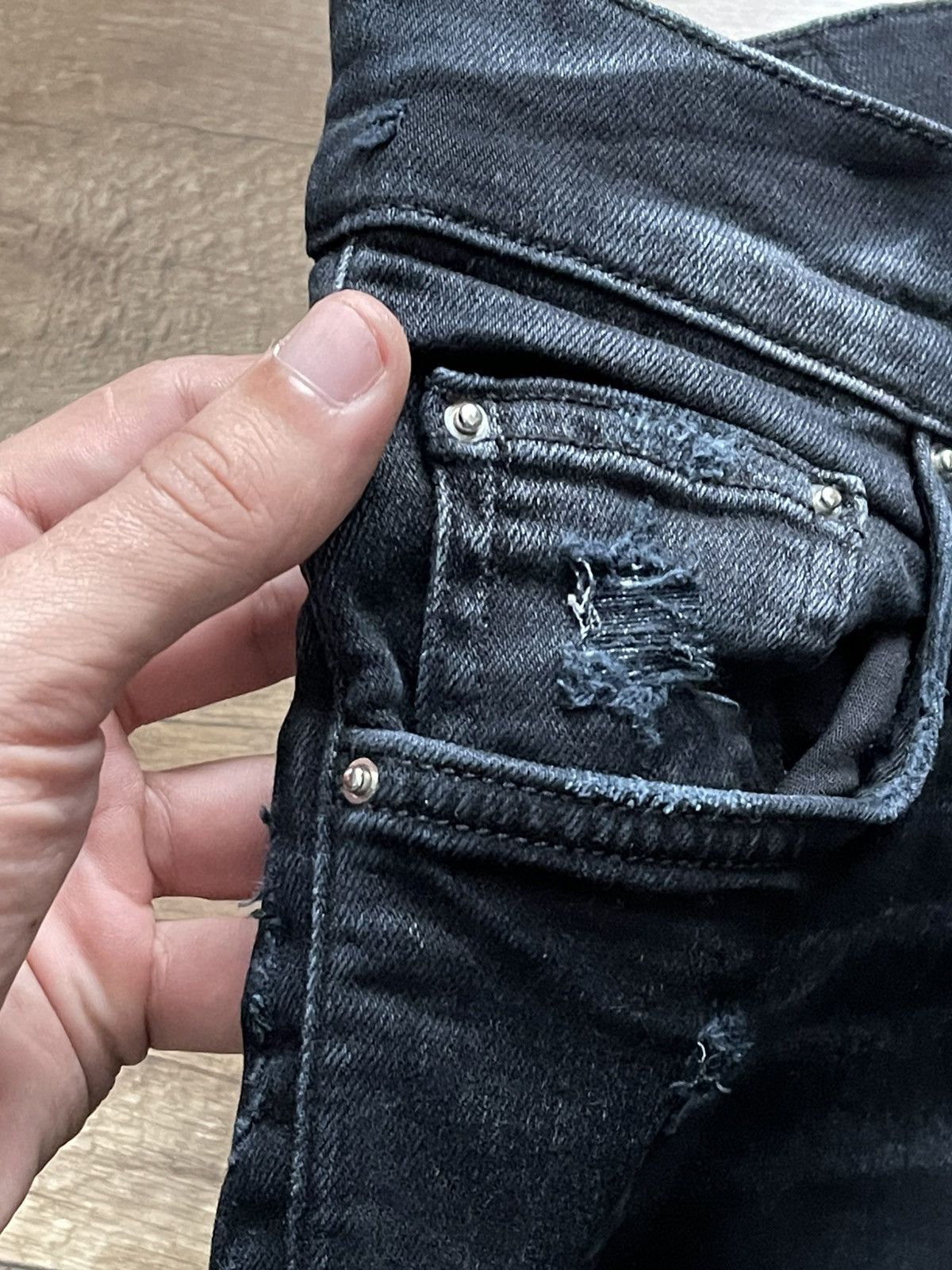 Amiri Amiri Denim Skinny Jeans Size US 32 / EU 48 - 16 Thumbnail