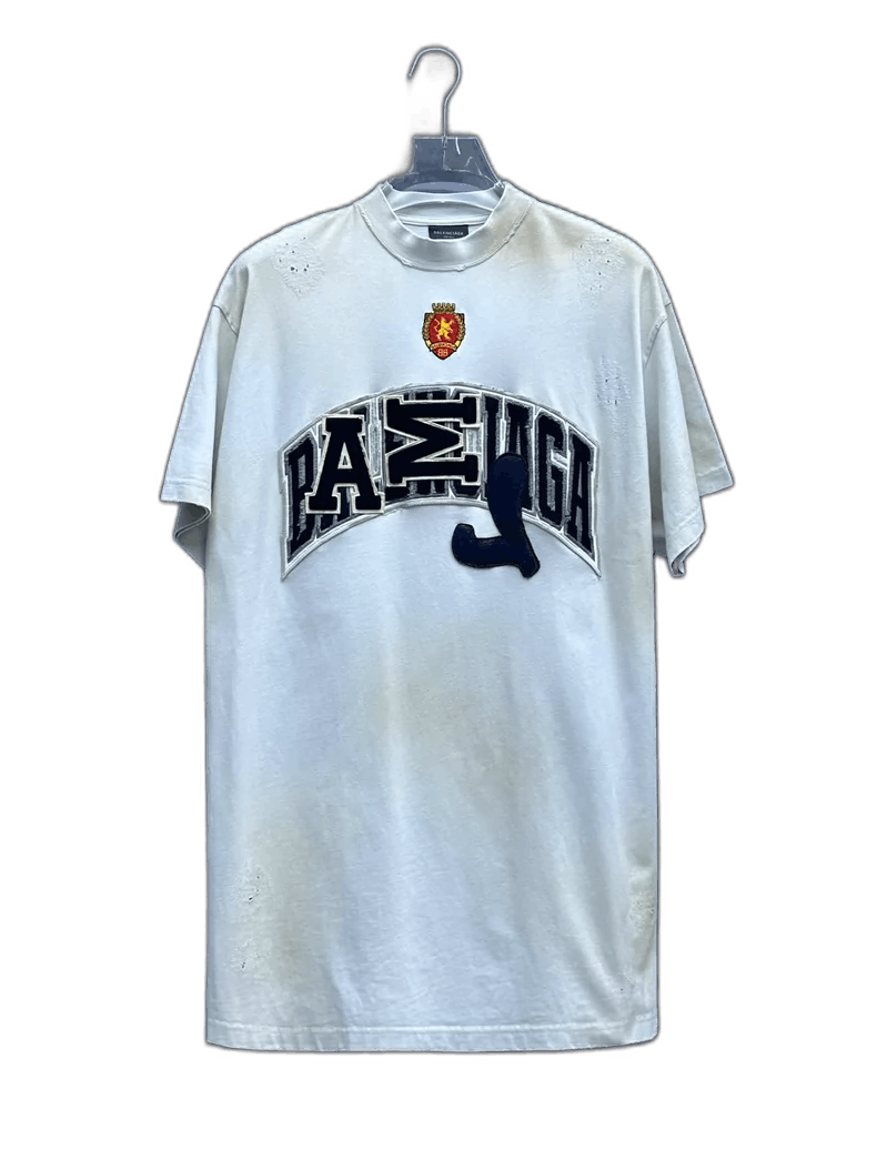 Balenciaga Balenciaga Balenciaga SS23 Embroidered Logo TShirt -2507 Size US L / EU 52-54 / 3 - 1 Thumbnail