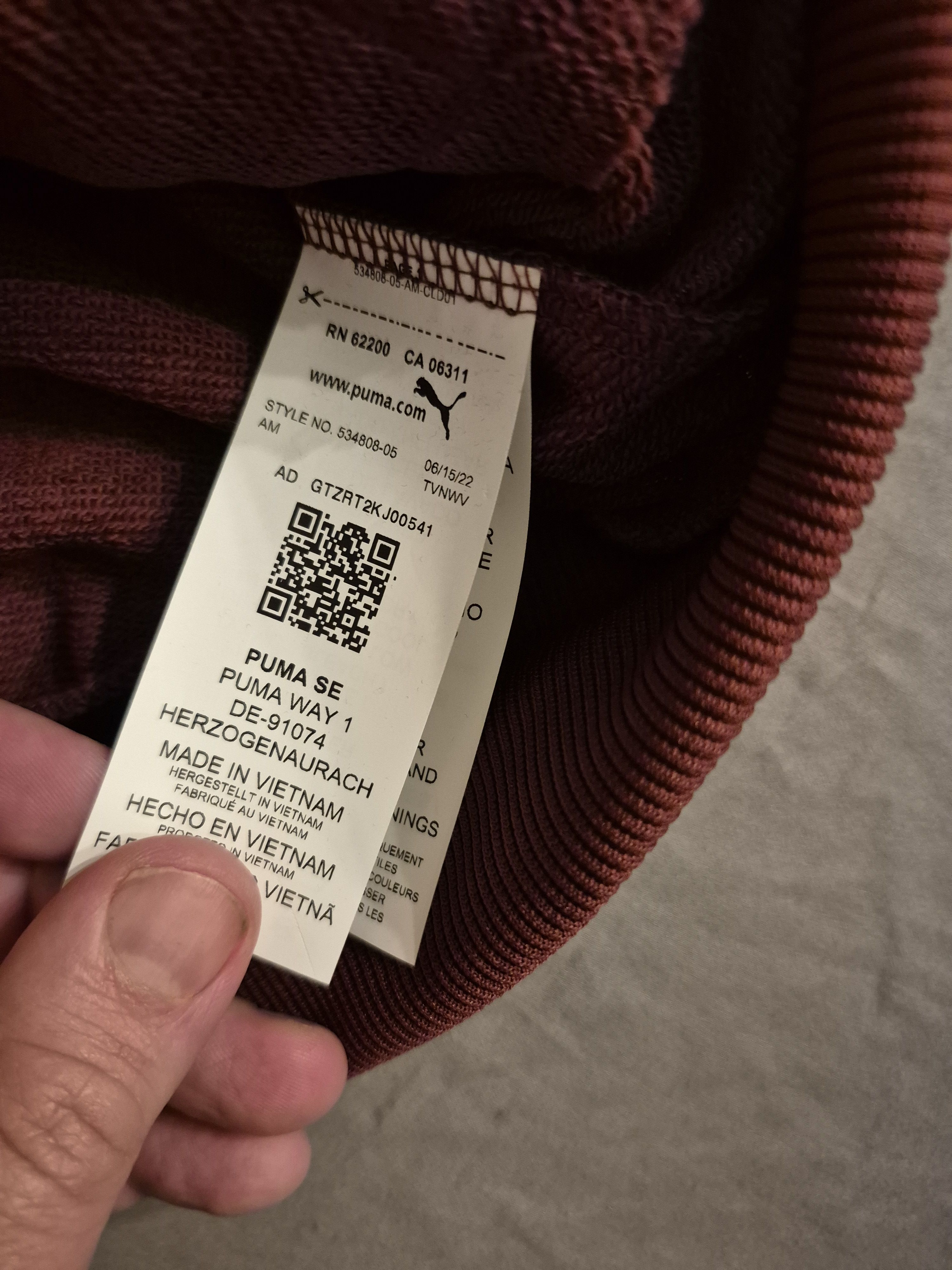 Puma Puma x TMC Track Jacket Size Medium Size US M / EU 48-50 / 2 - 5 Thumbnail