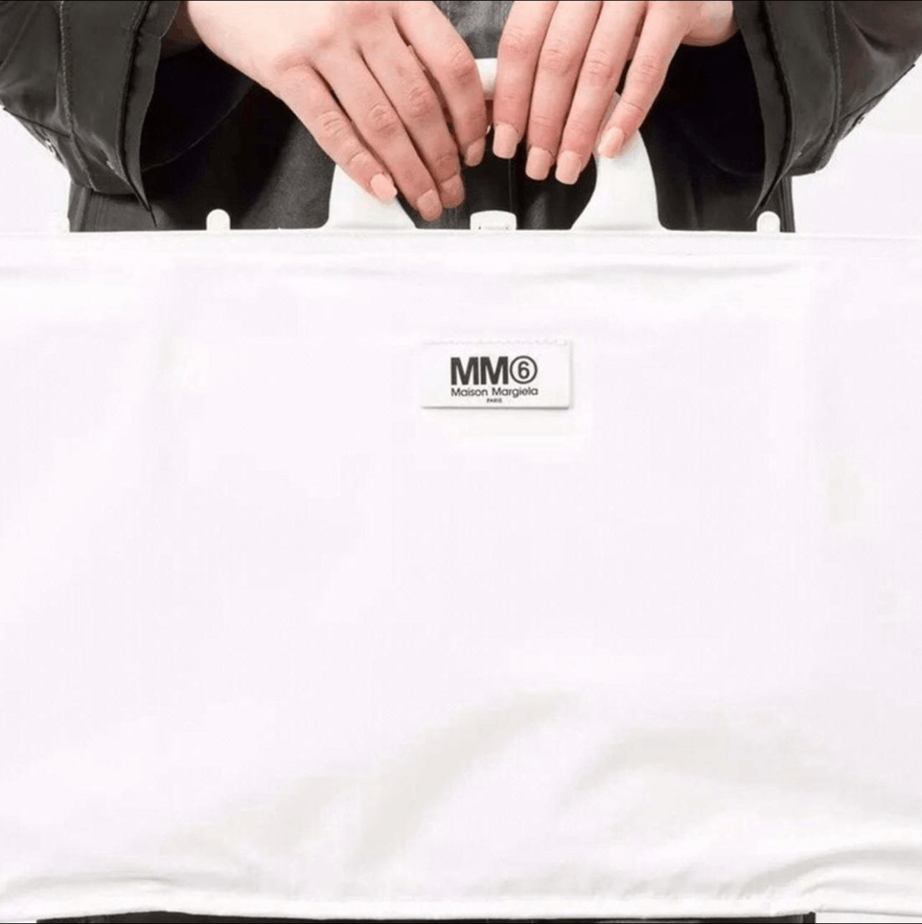 Maison Margiela MAISON MARGIELA MM6 PVC Shopping Tote Handbag Size ONE SIZE - 5 Thumbnail