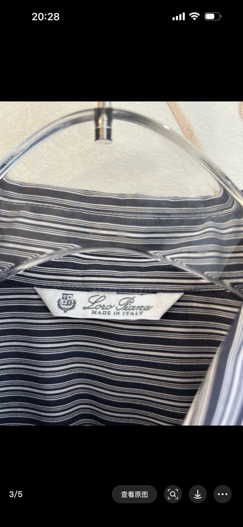 Other LORO PIANA Vertical striped shirt Size XL / US 12-14 / IT 48-50 - 3 Thumbnail