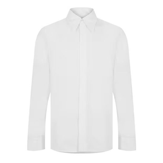 image of Jil Sander O1G2R1Mq0424 Shirts In Optic White, Men's (Size Small)