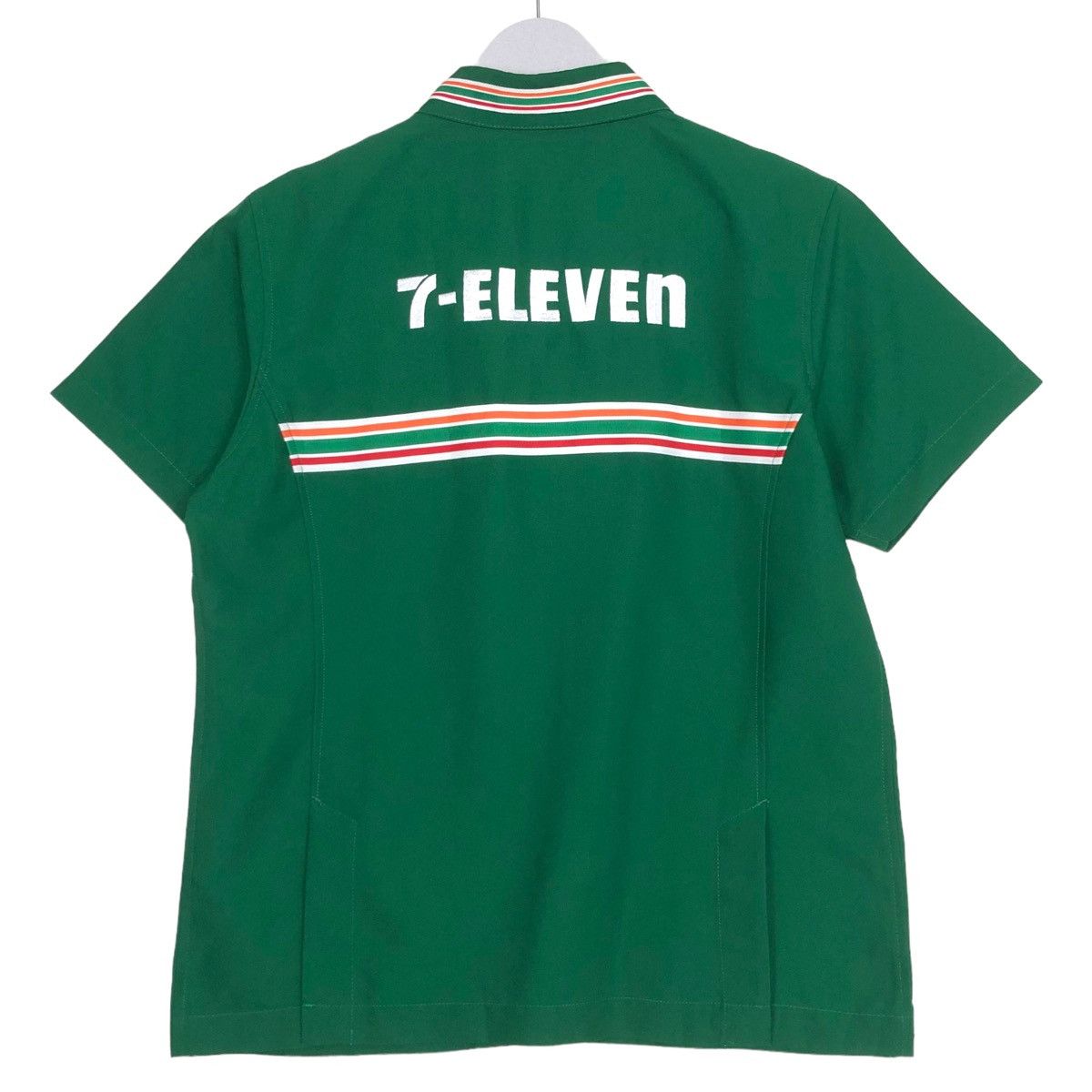 Japanese Brand 💥VINTAGE 7 ELEVEN WORKER SHIRT ZIPPER STYLE Size US M / EU 48-50 / 2 - 9 Thumbnail