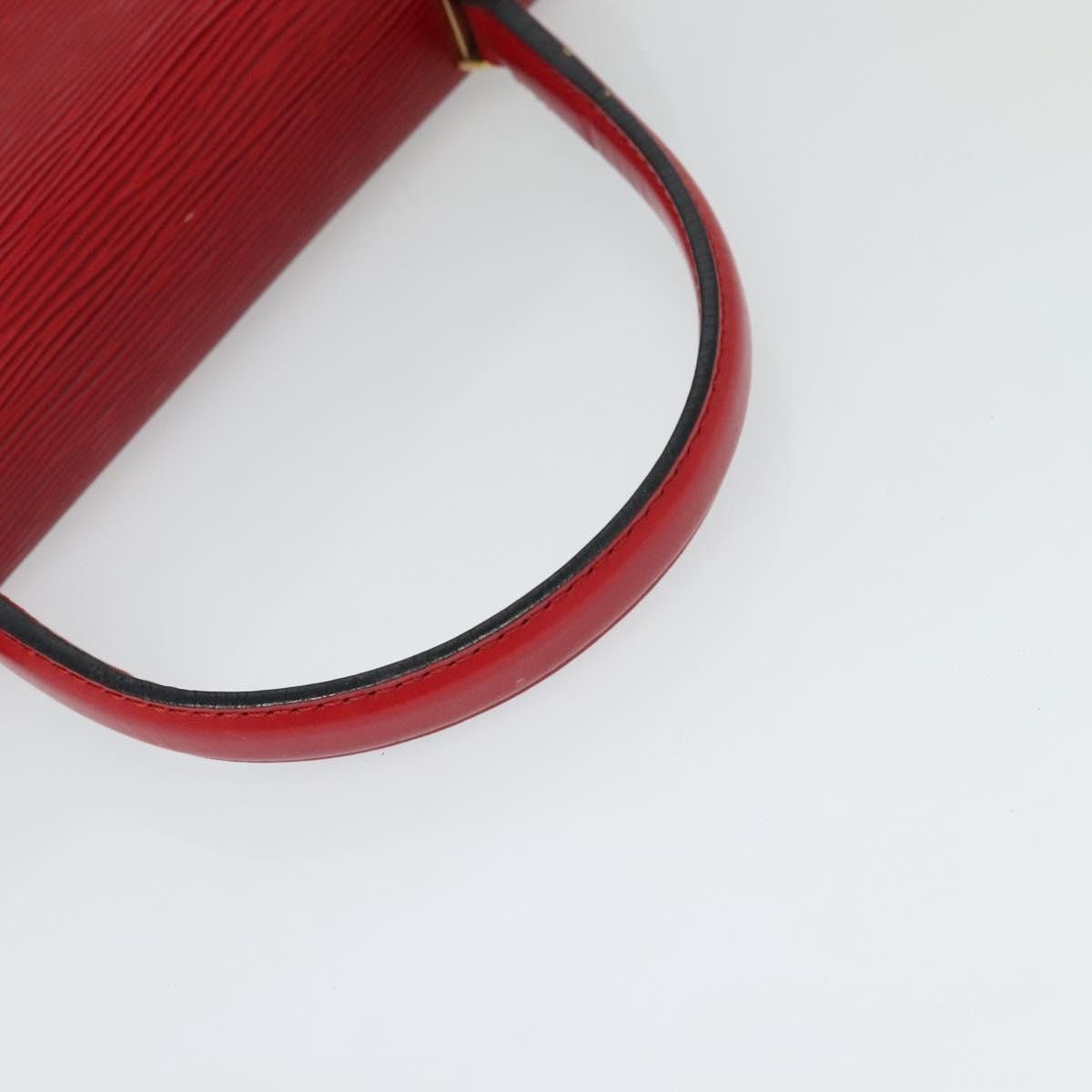Louis Vuitton LOUIS VUITTON Epi Malesherbes Hand Bag Red M52377 Size ONE SIZE - 7 Thumbnail