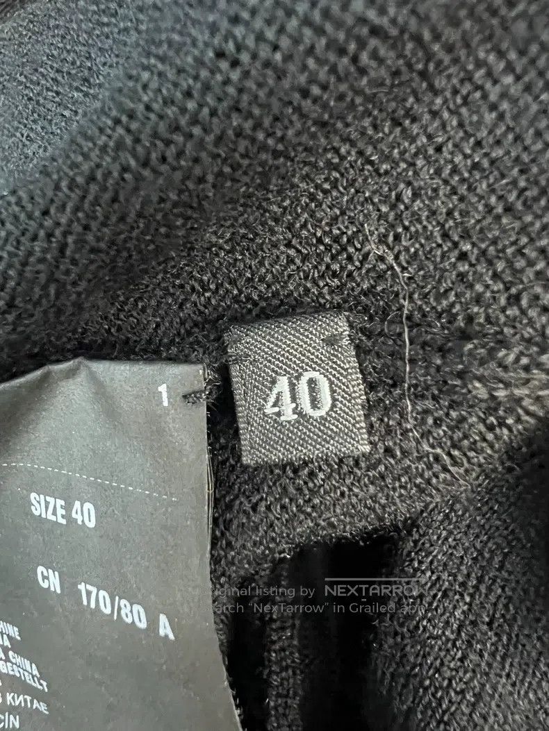 Prada Prada Black knitted woollen cardigan coat Size XS / US 0-2 / IT 36-38 - 5 Thumbnail