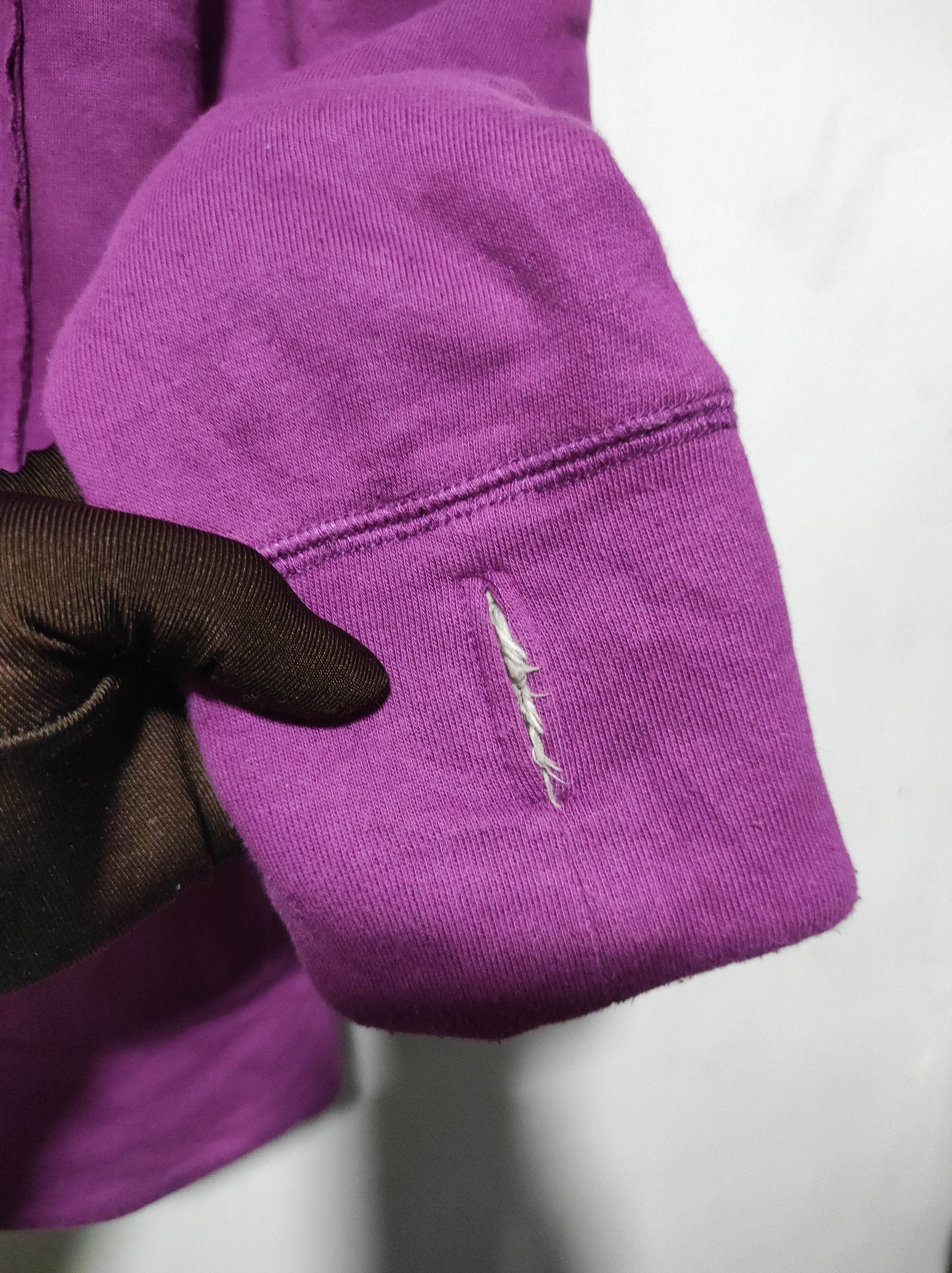 Japanese Brand Purple Sherpa Double Zipper Fur Hoodie lgb style Size M / US 6-8 / IT 42-44 - 8 Thumbnail