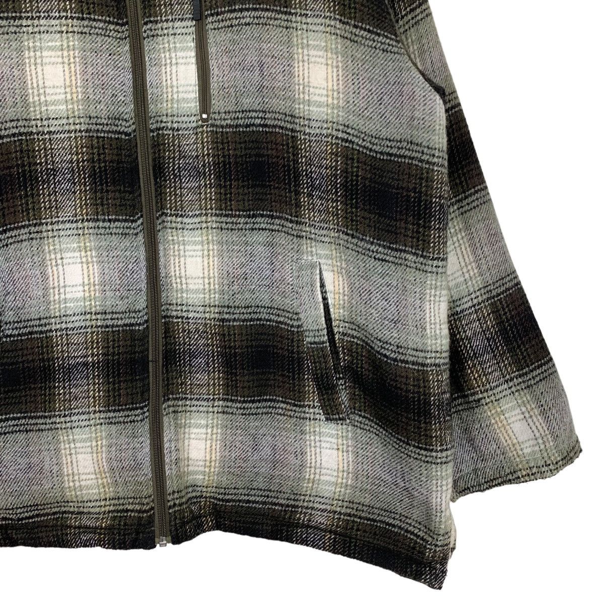 Japanese Brand AMERICAN FEELING Shadow Plaid Sherpa Jacket #0411-C19 Size US L / EU 52-54 / 3 - 4 Thumbnail