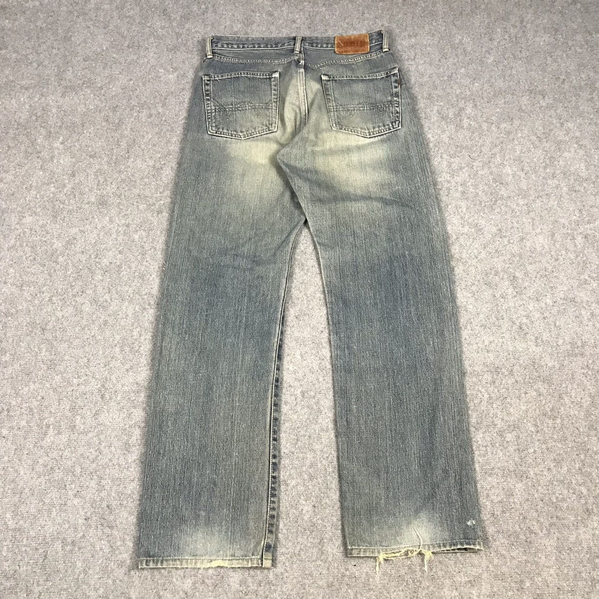 Japanese Brand BAGGY EDWIN SELVAGE DISTRESSED DENIM PANTS Size US 30 / EU 46 - 9 Thumbnail
