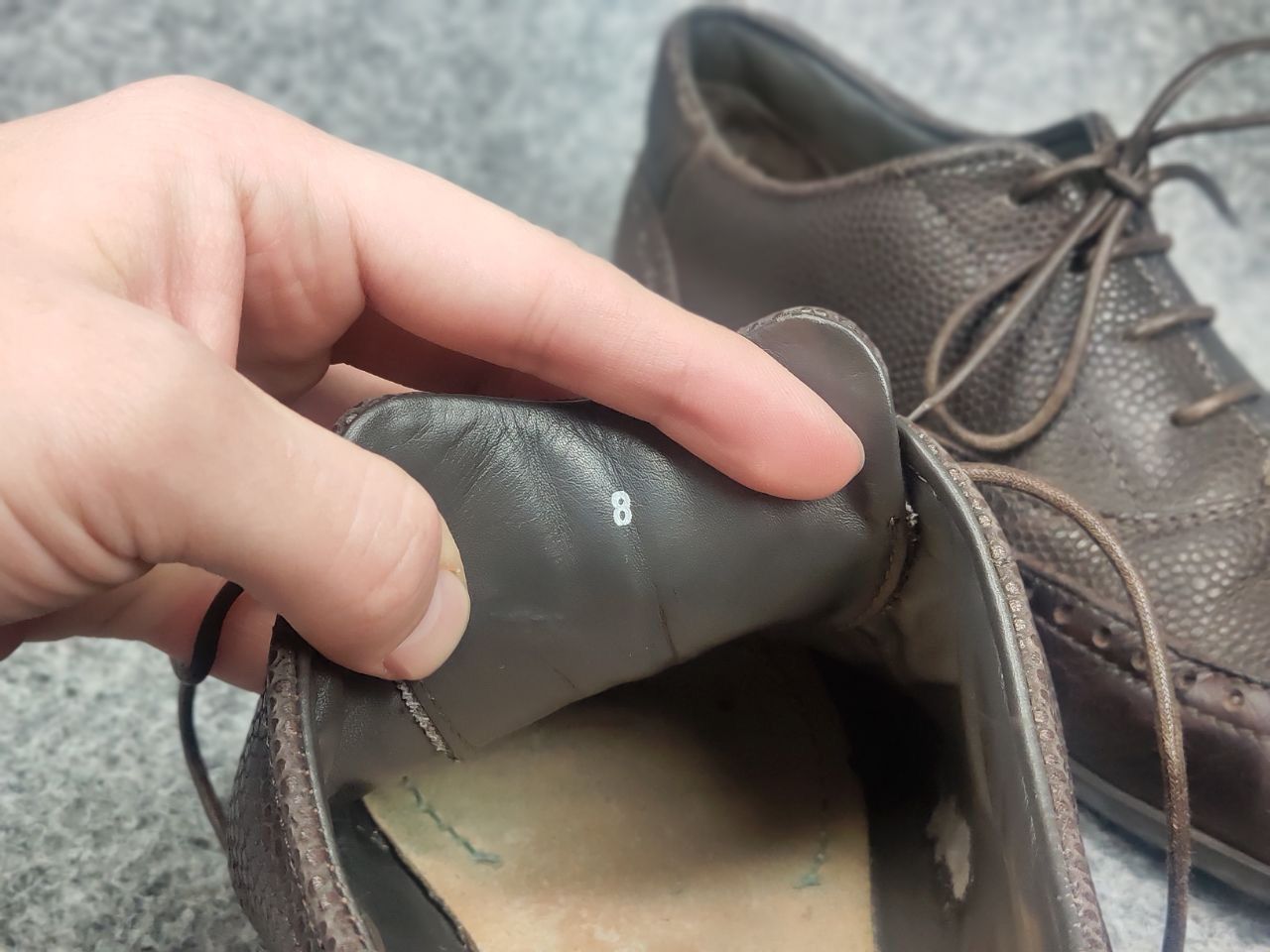 Santoni Santoni Design Brown Leather Low Top Sneakers oxford shoes Size US 8 / EU 41 - 19 Thumbnail