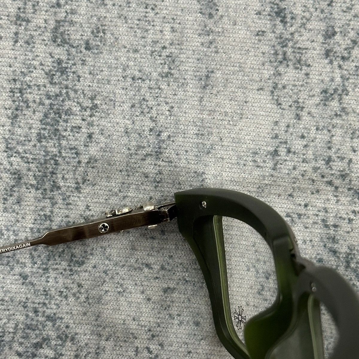 Chrome Hearts CHROME HEARTS TRYDIXAGAIN EYEGLASSES Size ONE SIZE - 7 Thumbnail