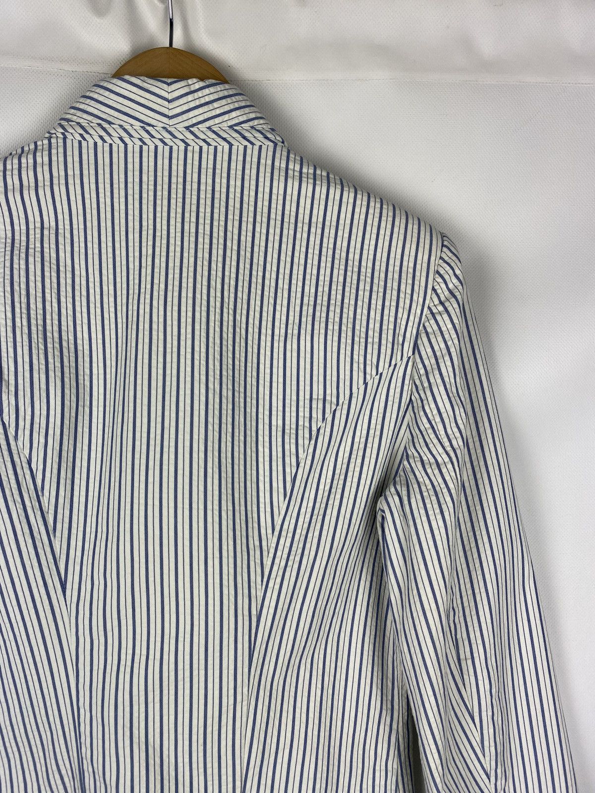 Alexander McQueen × MCQ Mcq Alexander McQueen ladies striped blazer jacket size 44 Size M / US 6-8 / IT 42-44 - 17 Thumbnail
