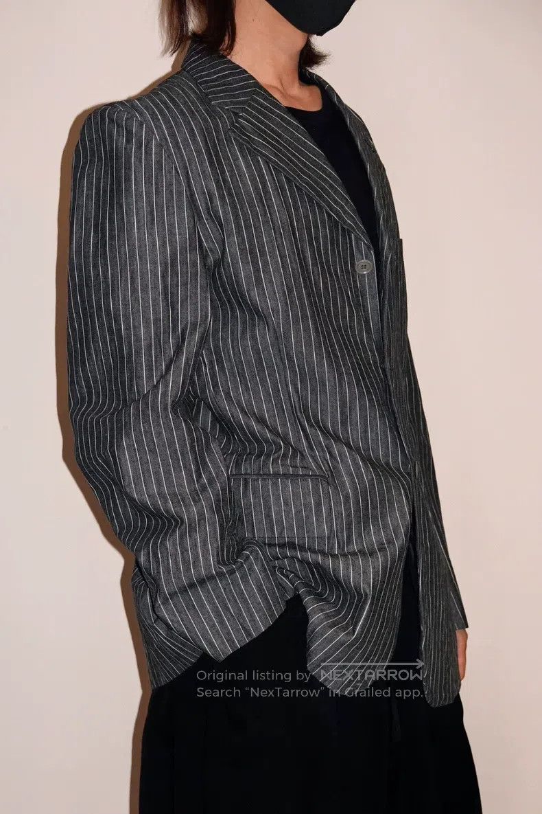 Comme des Garcons Comme Des Garcons Striped Blazer Size US M / EU 48-50 / 2 - 2 Thumbnail
