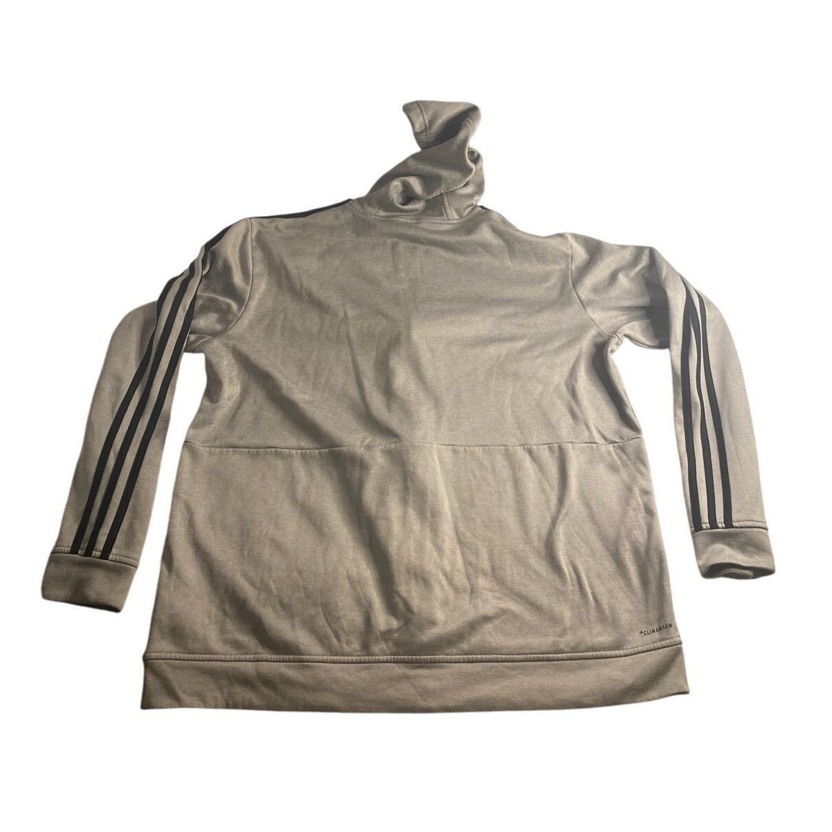 Adidas Adidas Originals 3-Stripes Full Zip Hoodie Gray XL Size US XL / EU 56 / 4 - 7 Thumbnail