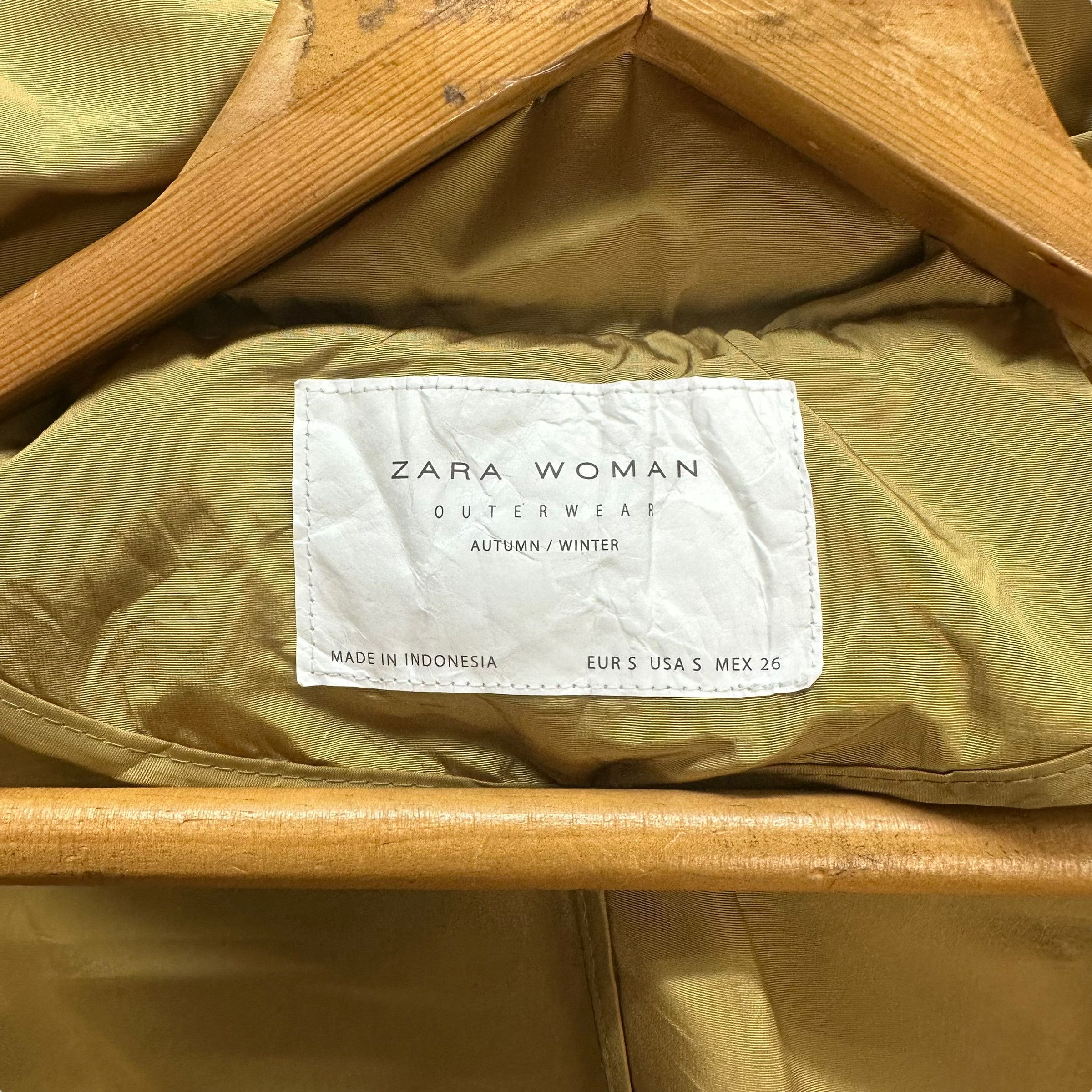 Zara ZARA WOMAN OUTERWEAR AUTUMN / WINTER GOLDEN JACKET #8254-218 Size S / US 4 / IT 40 - 7 Thumbnail