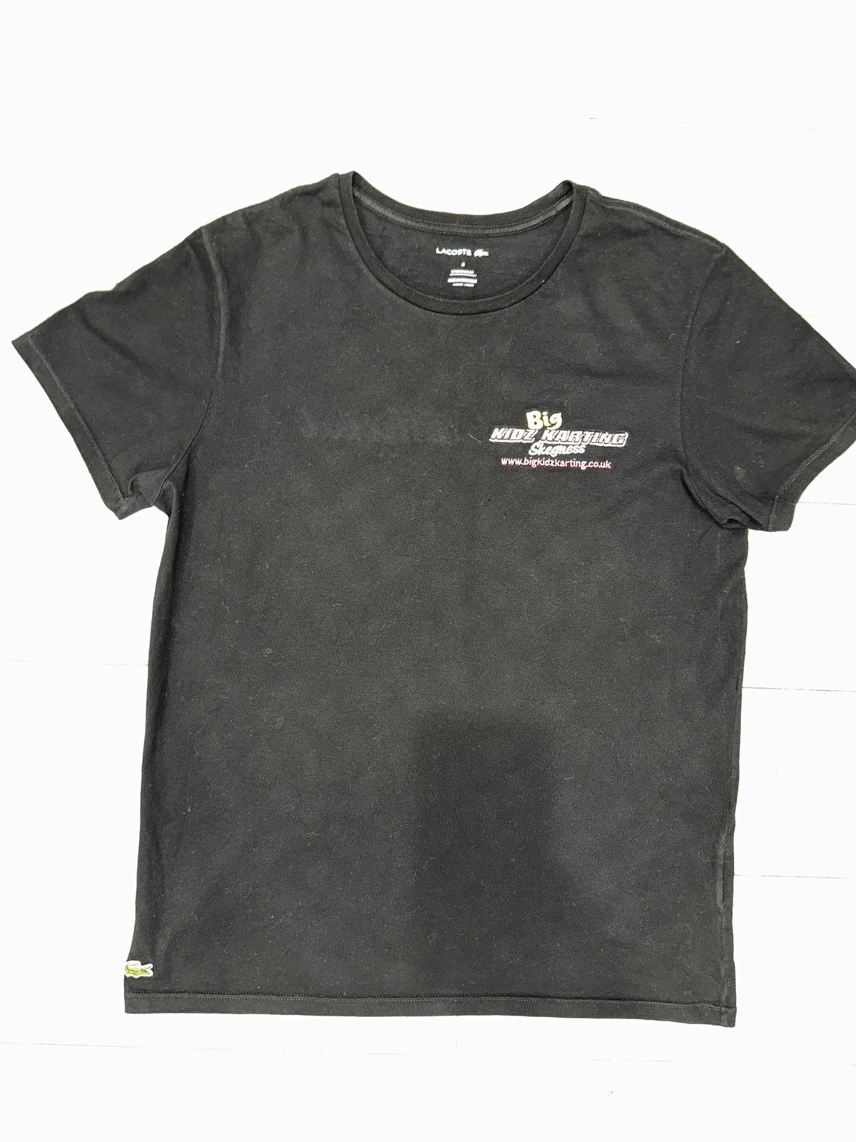 Lacoste Lacoste black t-shirt Size M / US 6-8 / IT 42-44 - 2 Thumbnail