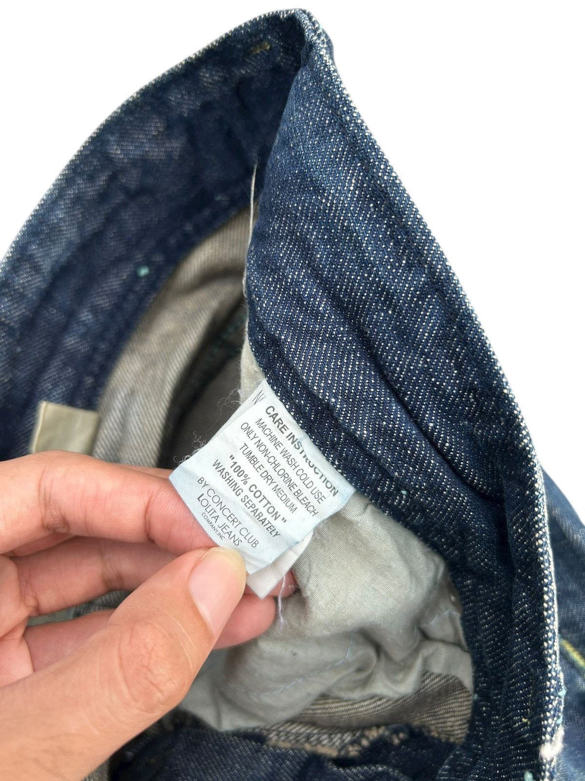 Kapital YOSHITOMO NARA LOLITA Vintage Distressed Rusty Denim Jeans Size US 34 / EU 50 - 13 Thumbnail