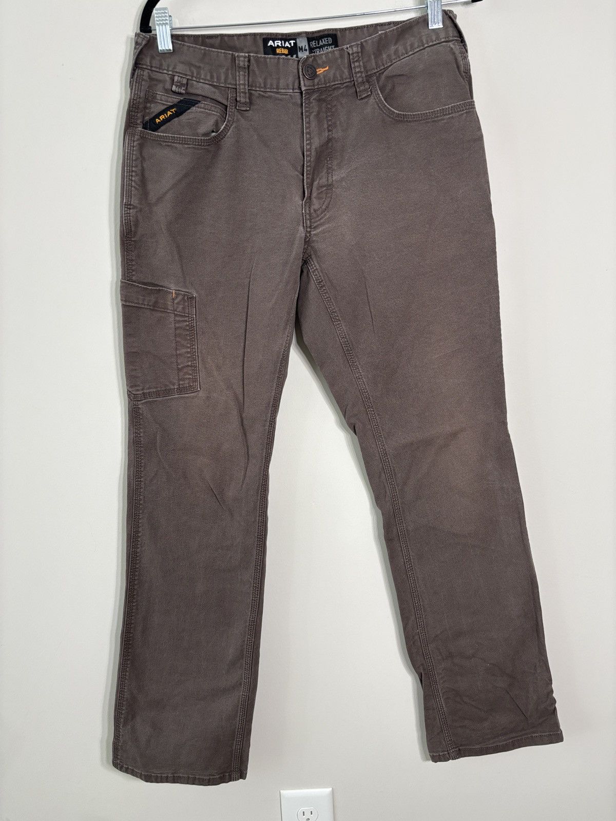 Ariat Ariat Rebar M4 Relaxed Straight Fit Work Pants Men’s 31 Size US 31 - 1 Thumbnail