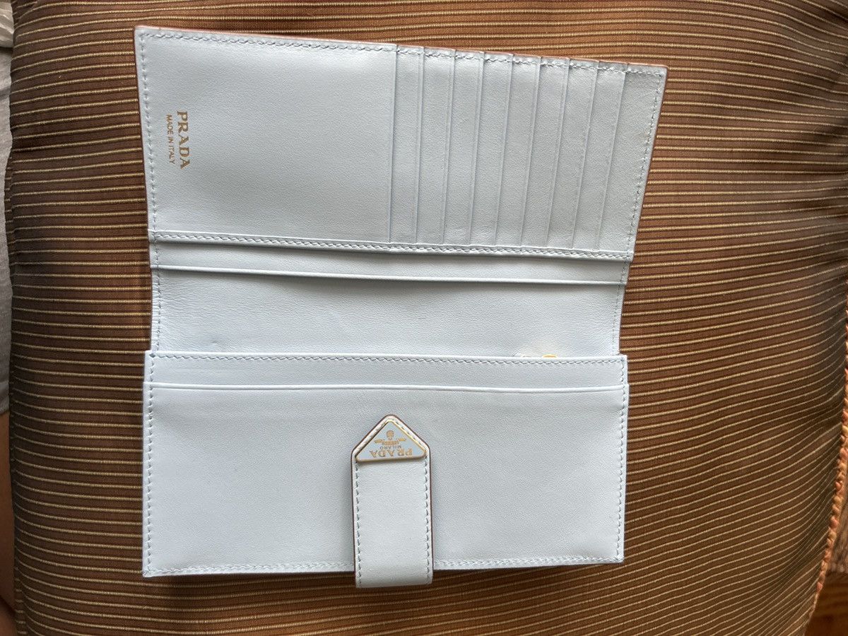 Prada Large Saffiano and smooth leather wallet Size ONE SIZE - 7 Thumbnail