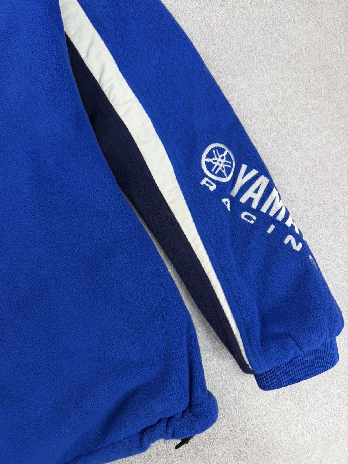 Yamaha Vintage Yamaha Fleece Racing Jacket Size S-M Size US M / EU 48-50 / 2 - 9 Thumbnail