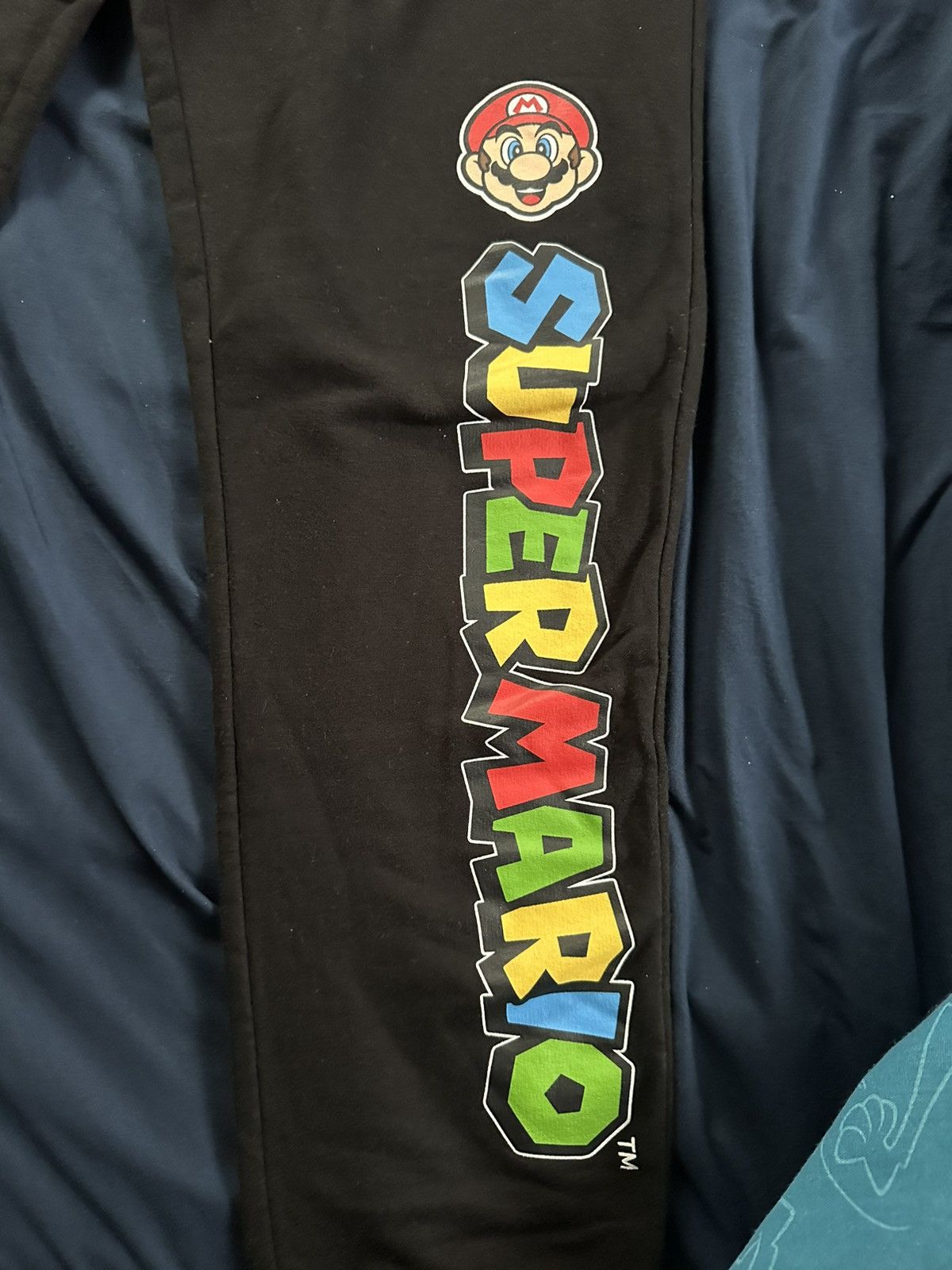 Nintendo Super Mario Sweatpants Size US 30 / EU 46 - 2 Thumbnail