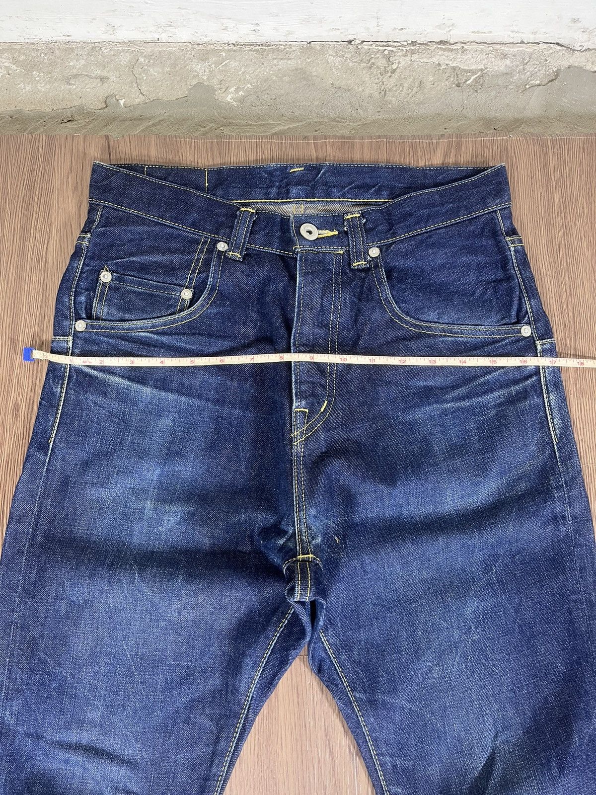 Comme des Garcons AD2010 Comme des Garçons Homme Indigo Denim Size US 29 - 16 Thumbnail